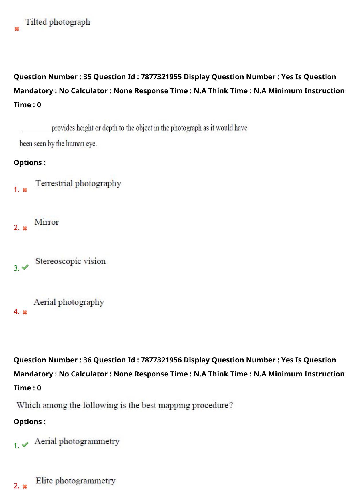 AP PGECET 2023 GG - GEO ENGINEERING & GEO INFORMATICS Question Paper with Preliminary Key - Page 22