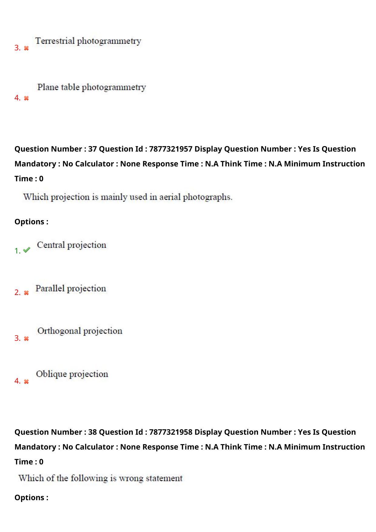 AP PGECET 2023 GG - GEO ENGINEERING & GEO INFORMATICS Question Paper with Preliminary Key - Page 23