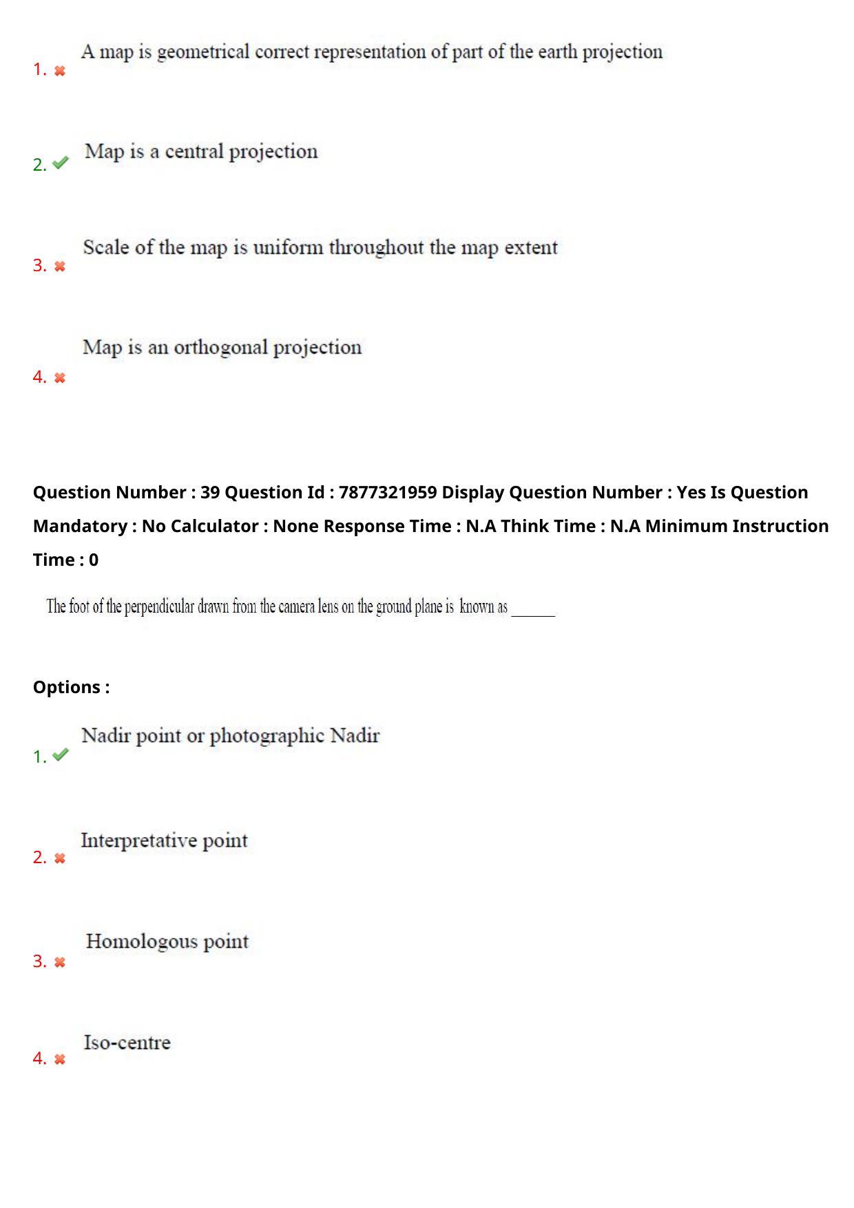 AP PGECET 2023 GG - GEO ENGINEERING & GEO INFORMATICS Question Paper with Preliminary Key - Page 24