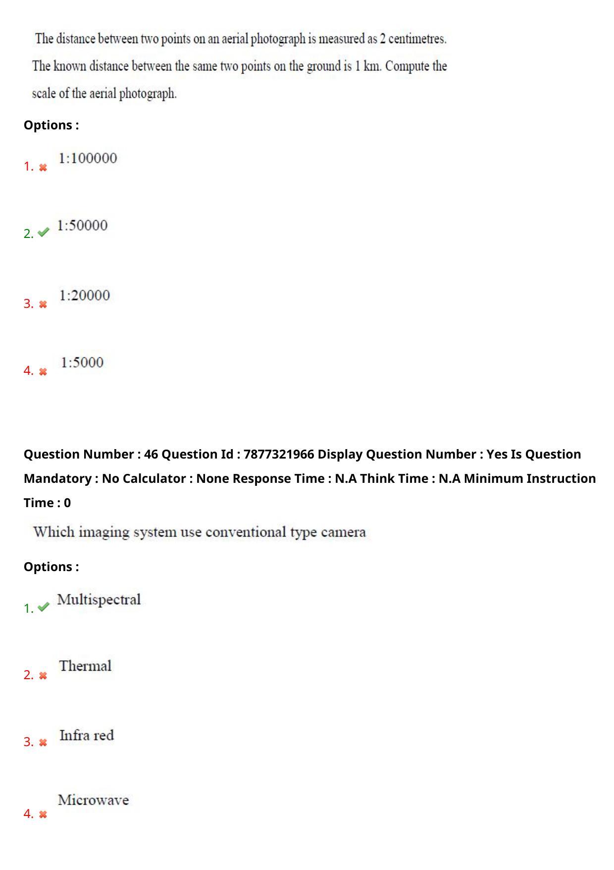 AP PGECET 2023 GG - GEO ENGINEERING & GEO INFORMATICS Question Paper with Preliminary Key - Page 28
