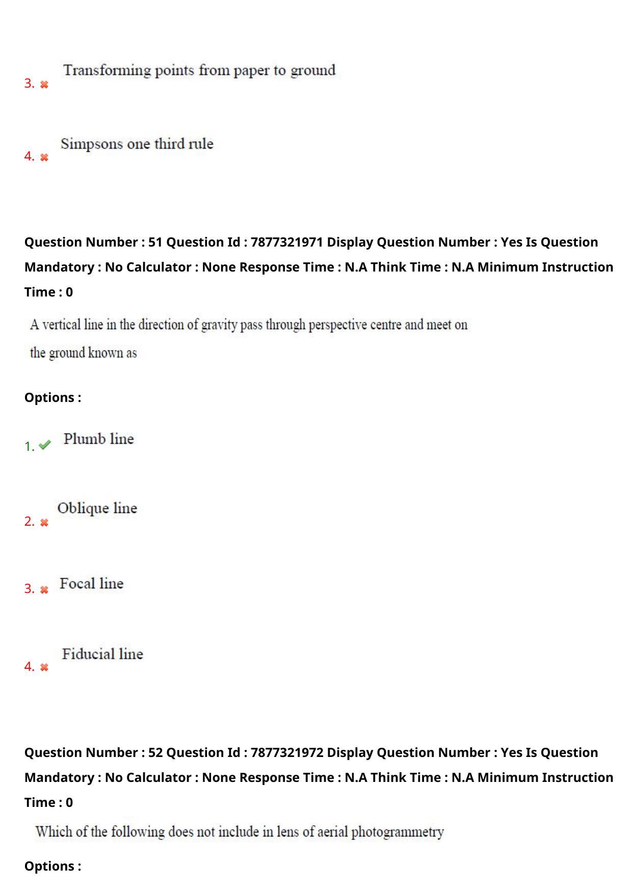 AP PGECET 2023 GG - GEO ENGINEERING & GEO INFORMATICS Question Paper with Preliminary Key - Page 31