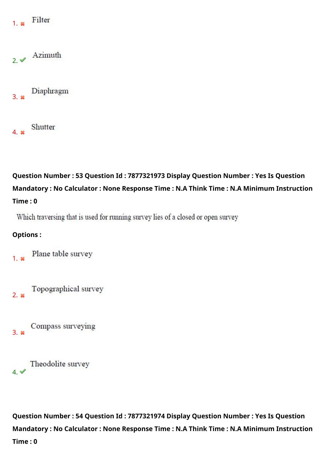 AP PGECET 2023 GG - GEO ENGINEERING & GEO INFORMATICS Question Paper with Preliminary Key - Page 32