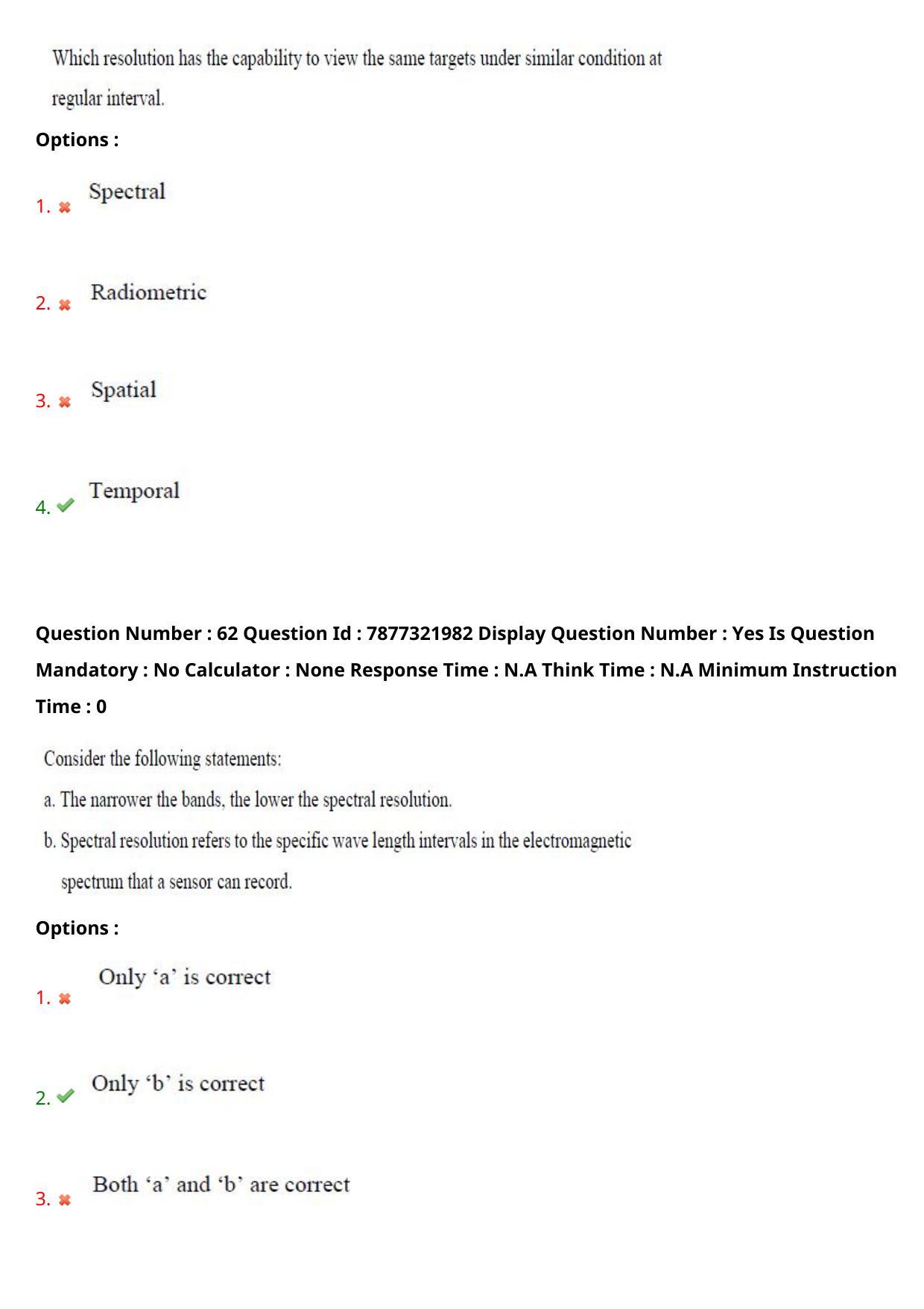 AP PGECET 2023 GG - GEO ENGINEERING & GEO INFORMATICS Question Paper with Preliminary Key - Page 37