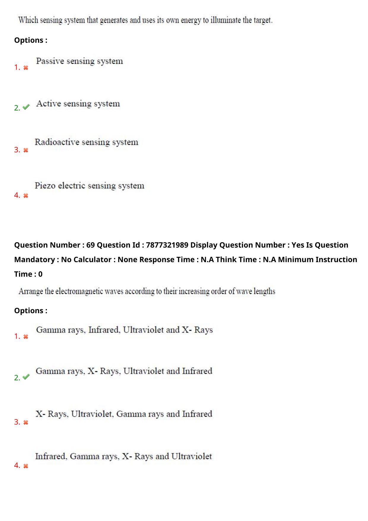 AP PGECET 2023 GG - GEO ENGINEERING & GEO INFORMATICS Question Paper with Preliminary Key - Page 41
