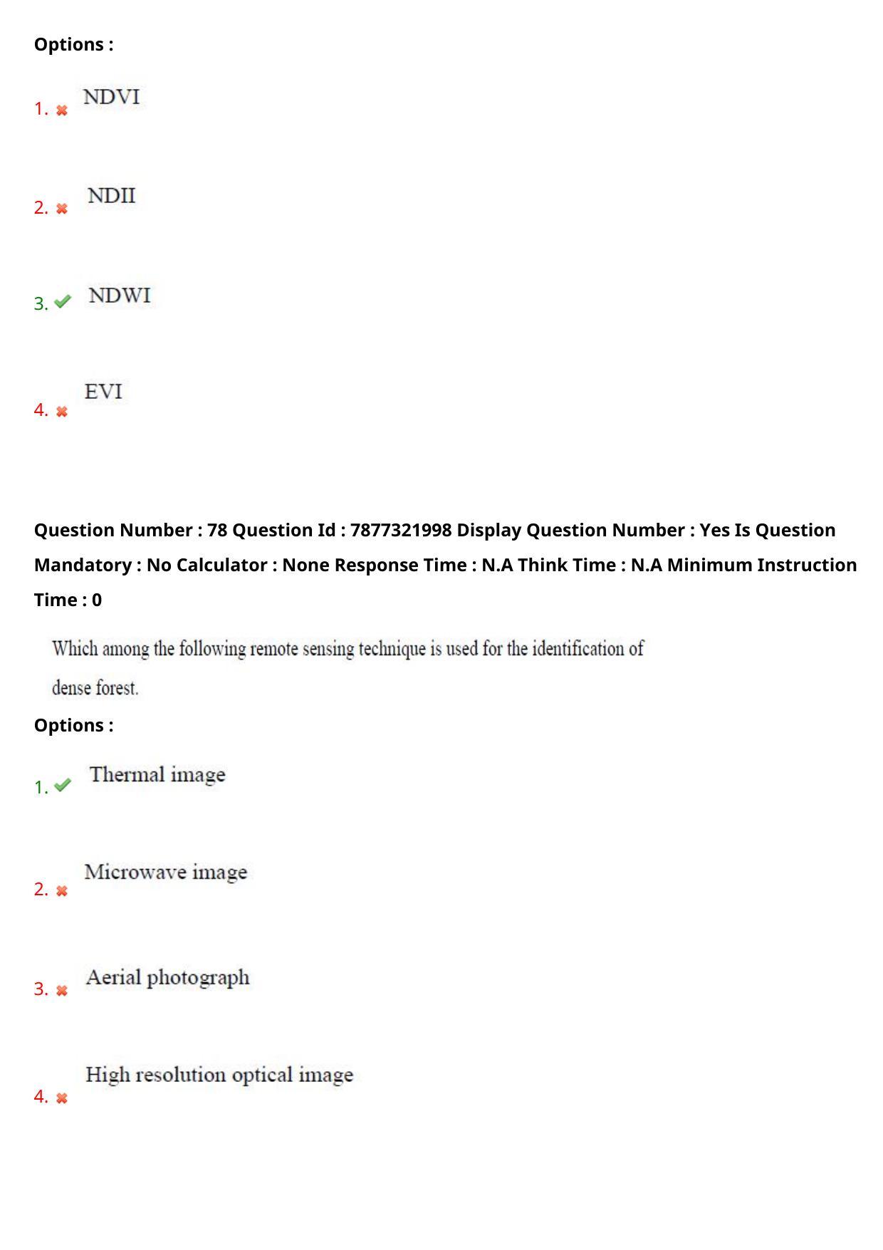 AP PGECET 2023 GG - GEO ENGINEERING & GEO INFORMATICS Question Paper with Preliminary Key - Page 46
