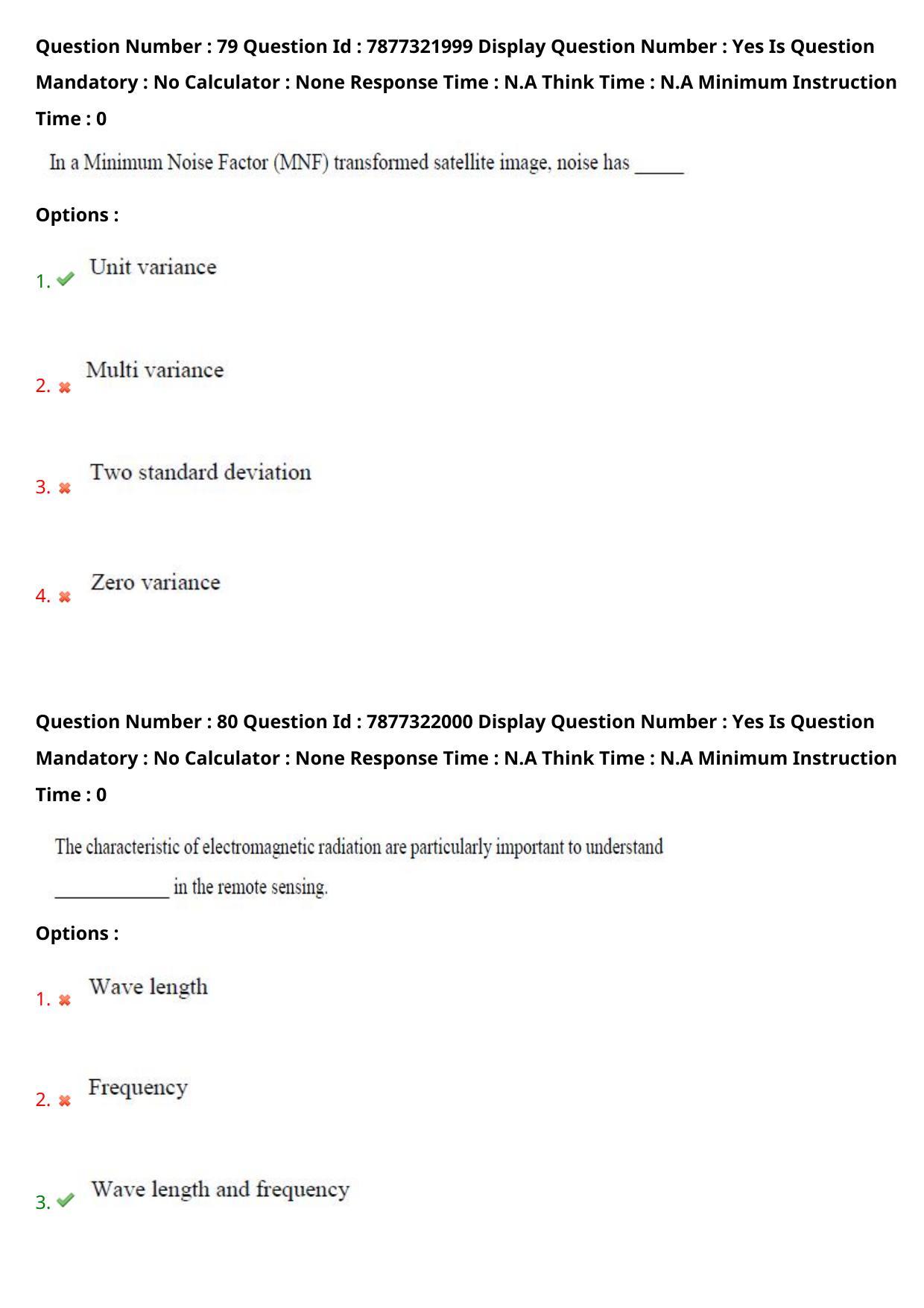 AP PGECET 2023 GG - GEO ENGINEERING & GEO INFORMATICS Question Paper with Preliminary Key - Page 47