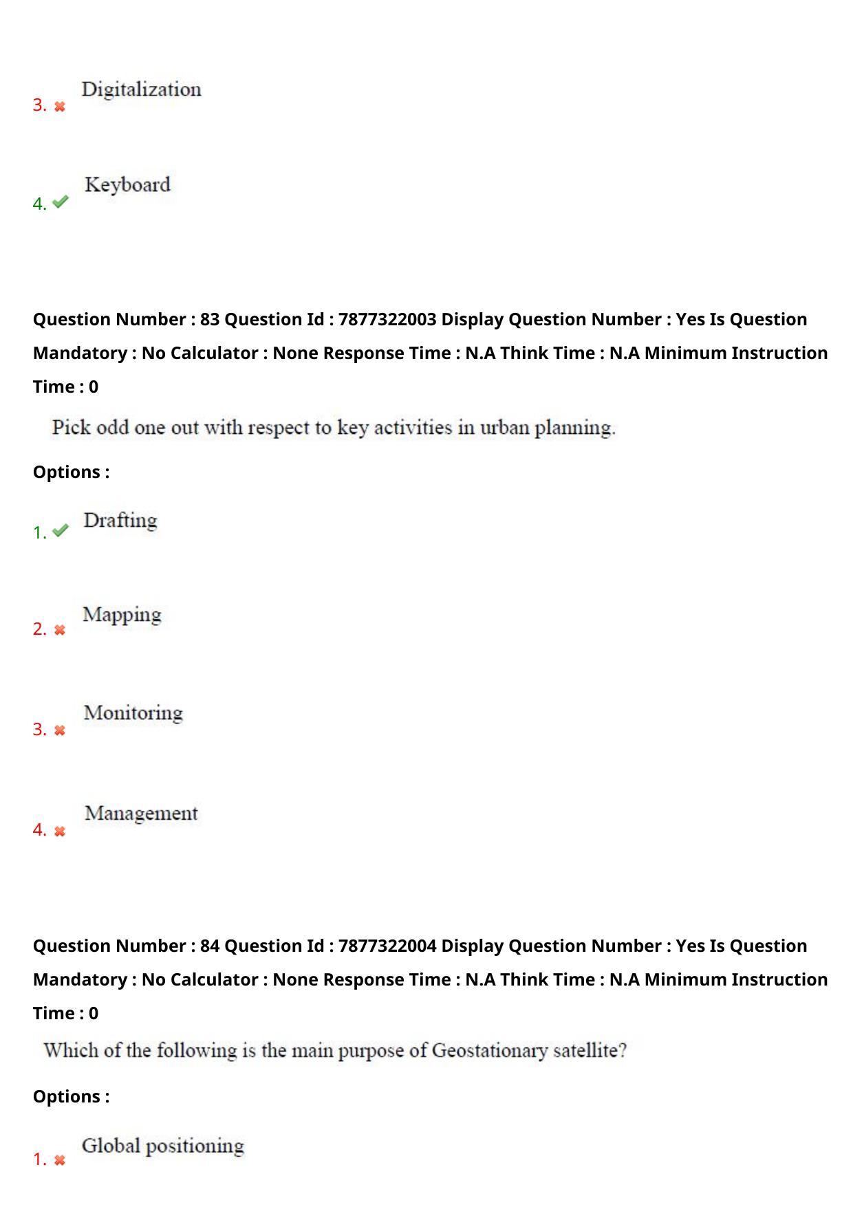 AP PGECET 2023 GG - GEO ENGINEERING & GEO INFORMATICS Question Paper with Preliminary Key - Page 49