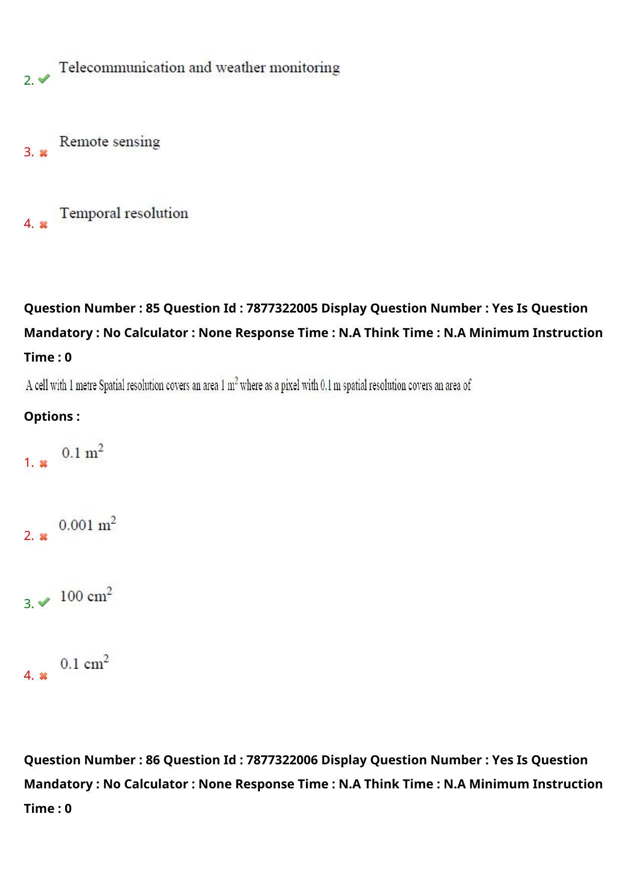 AP PGECET 2023 GG - GEO ENGINEERING & GEO INFORMATICS Question Paper with Preliminary Key - Page 50