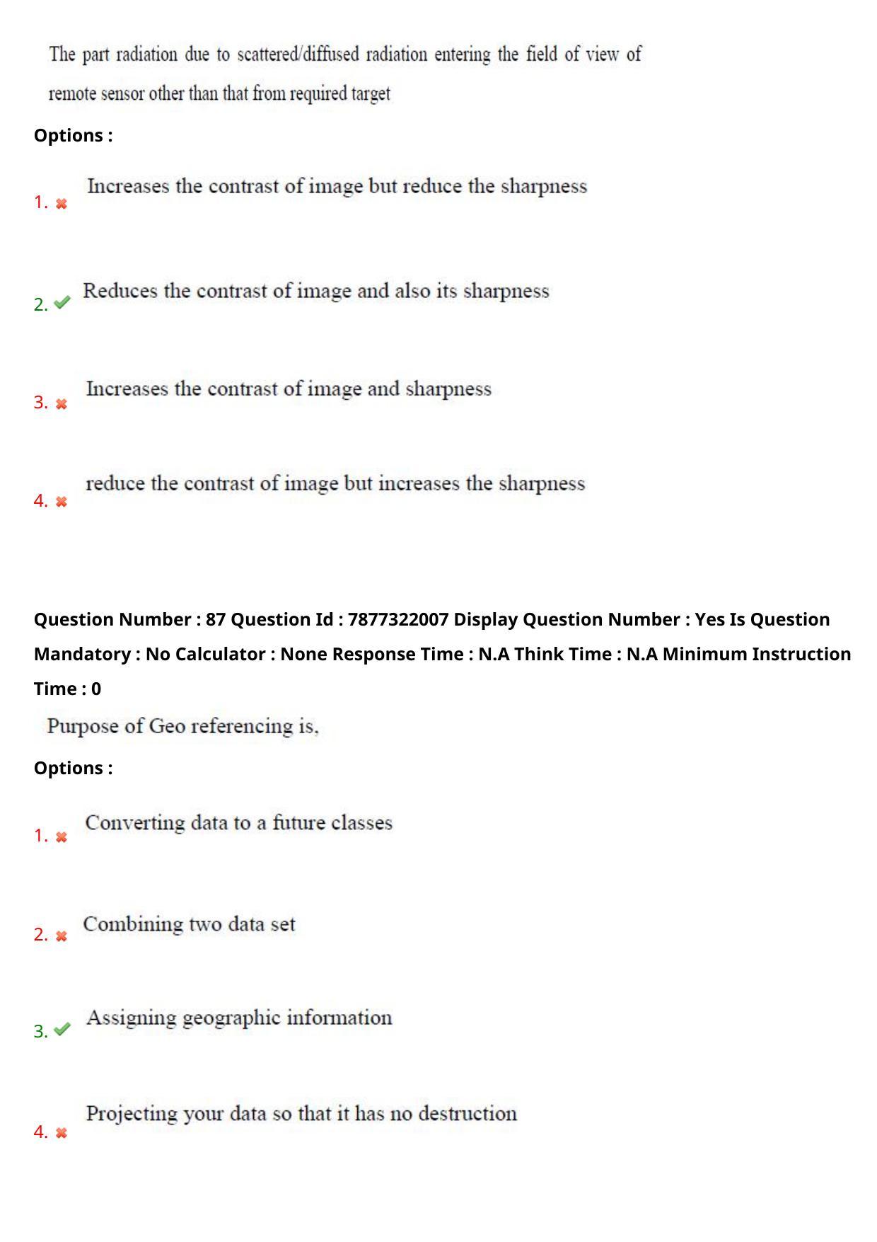 AP PGECET 2023 GG - GEO ENGINEERING & GEO INFORMATICS Question Paper with Preliminary Key - Page 51