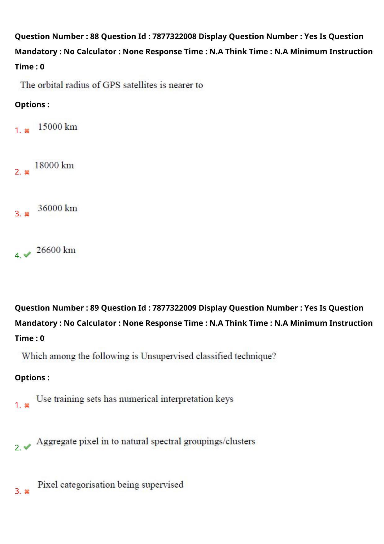 AP PGECET 2023 GG - GEO ENGINEERING & GEO INFORMATICS Question Paper with Preliminary Key - Page 52