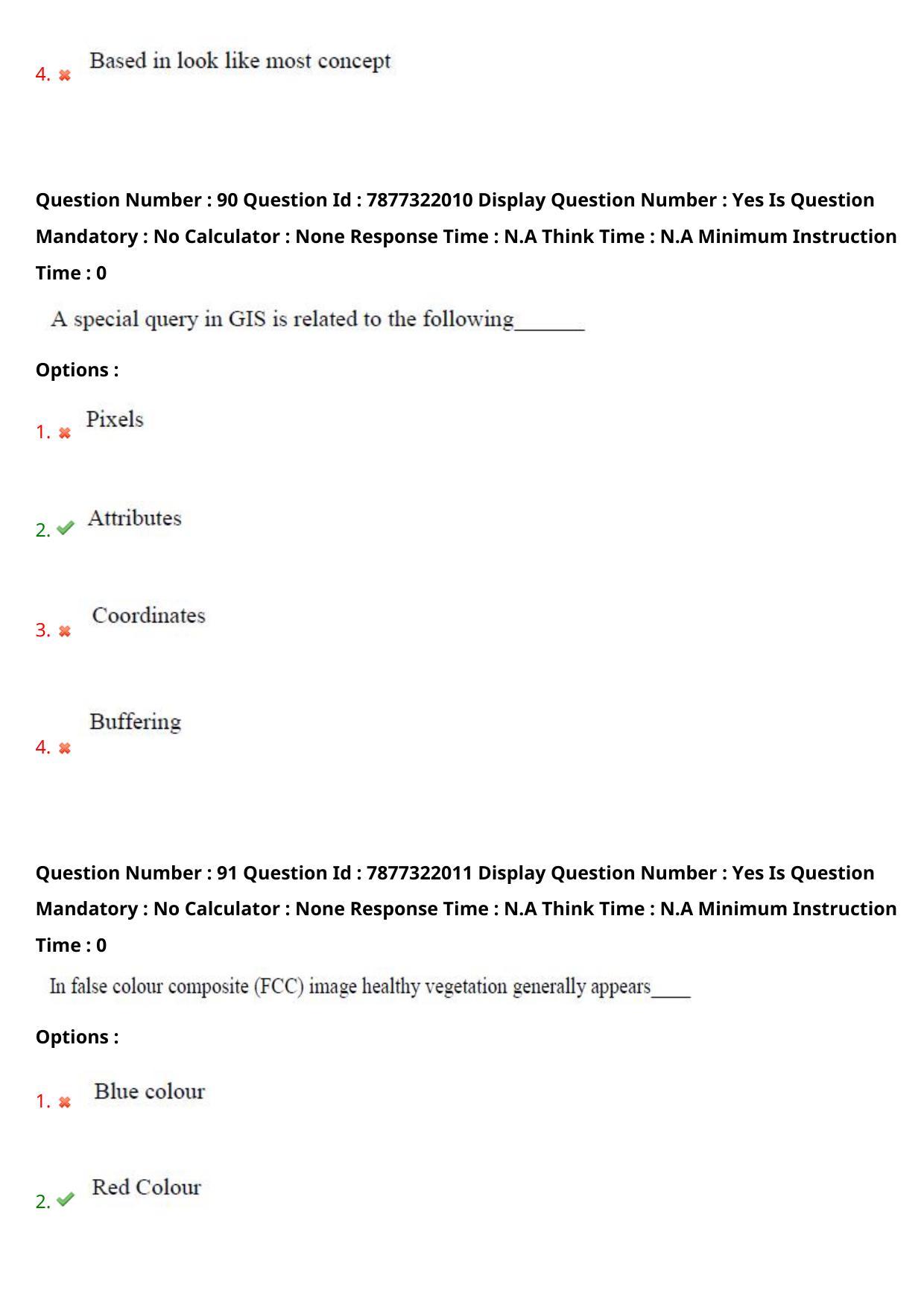 AP PGECET 2023 GG - GEO ENGINEERING & GEO INFORMATICS Question Paper with Preliminary Key - Page 53