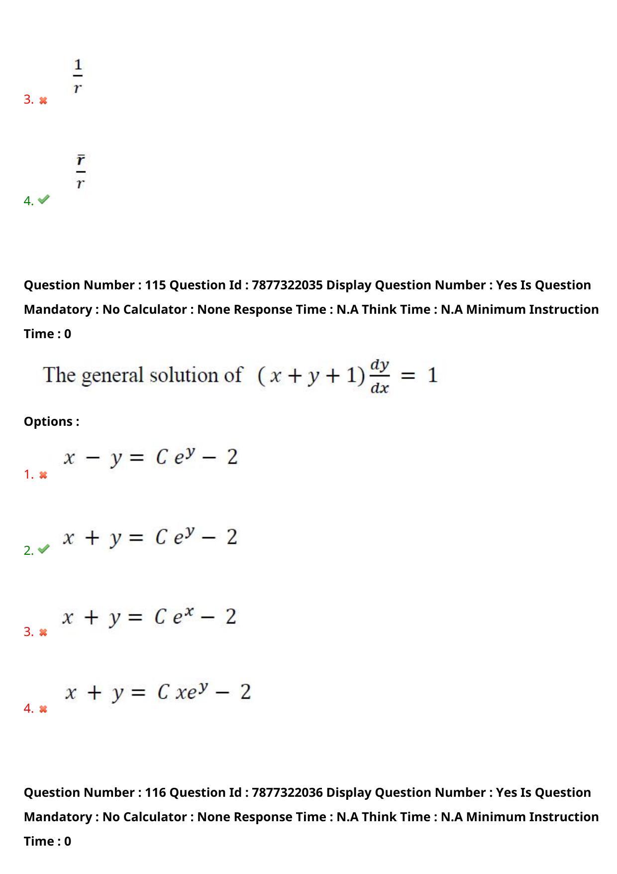 AP PGECET 2023 GG - GEO ENGINEERING & GEO INFORMATICS Question Paper with Preliminary Key - Page 67