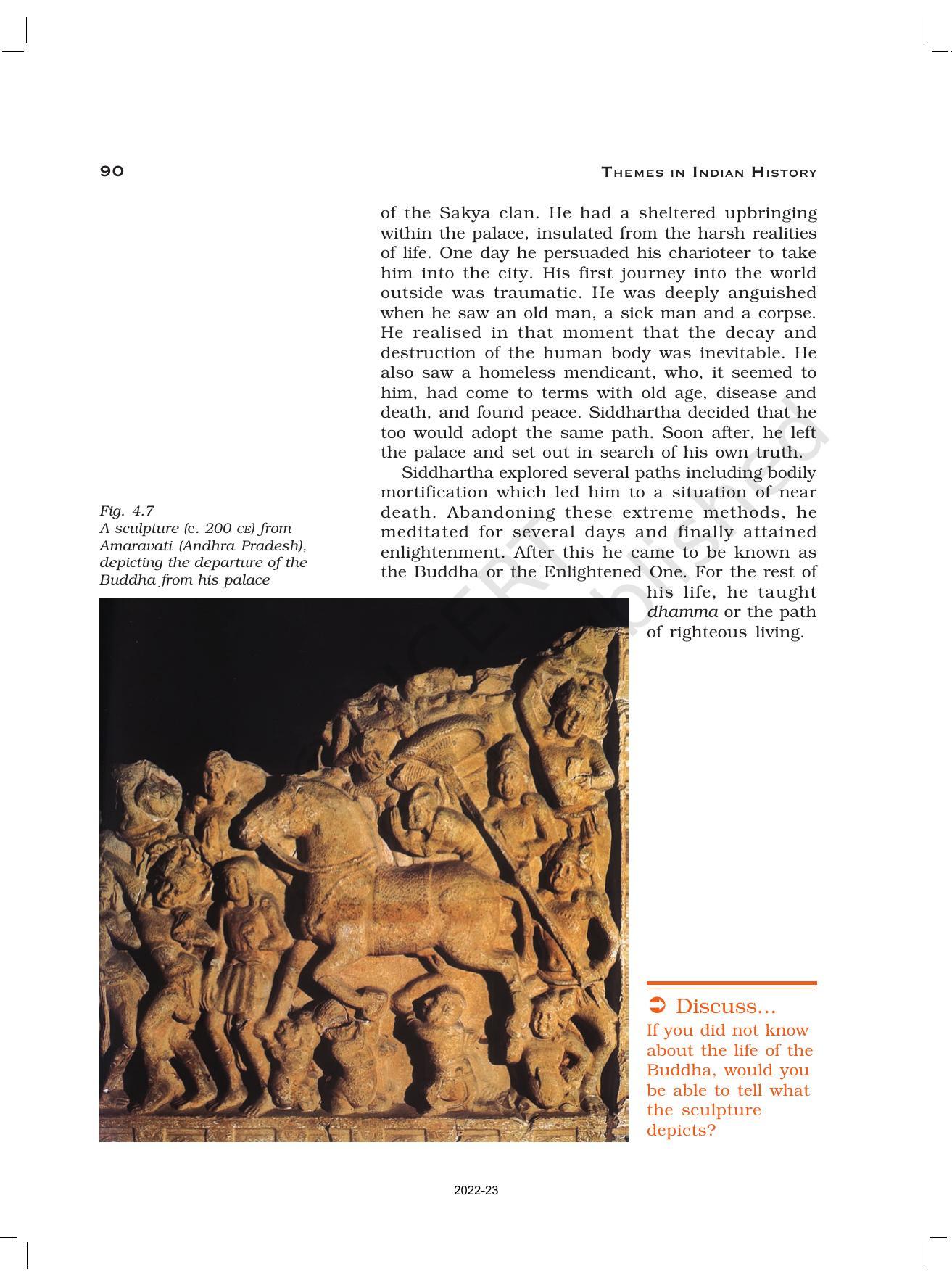 NCERT Book for Class 12 History (Part-1) Chapter 4 Thinkers, Beliefs, and Buildings - Page 9