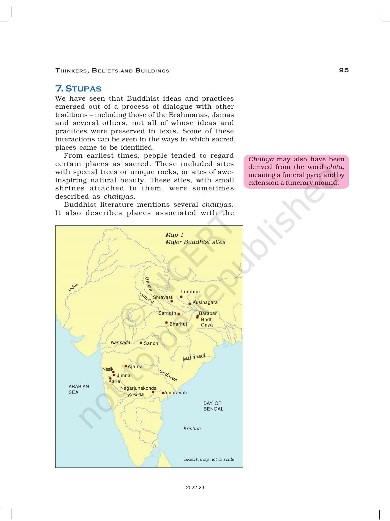 NCERT Book for Class 12 History (Part-1) Chapter 4 Thinkers, Beliefs, and Buildings - Page 14