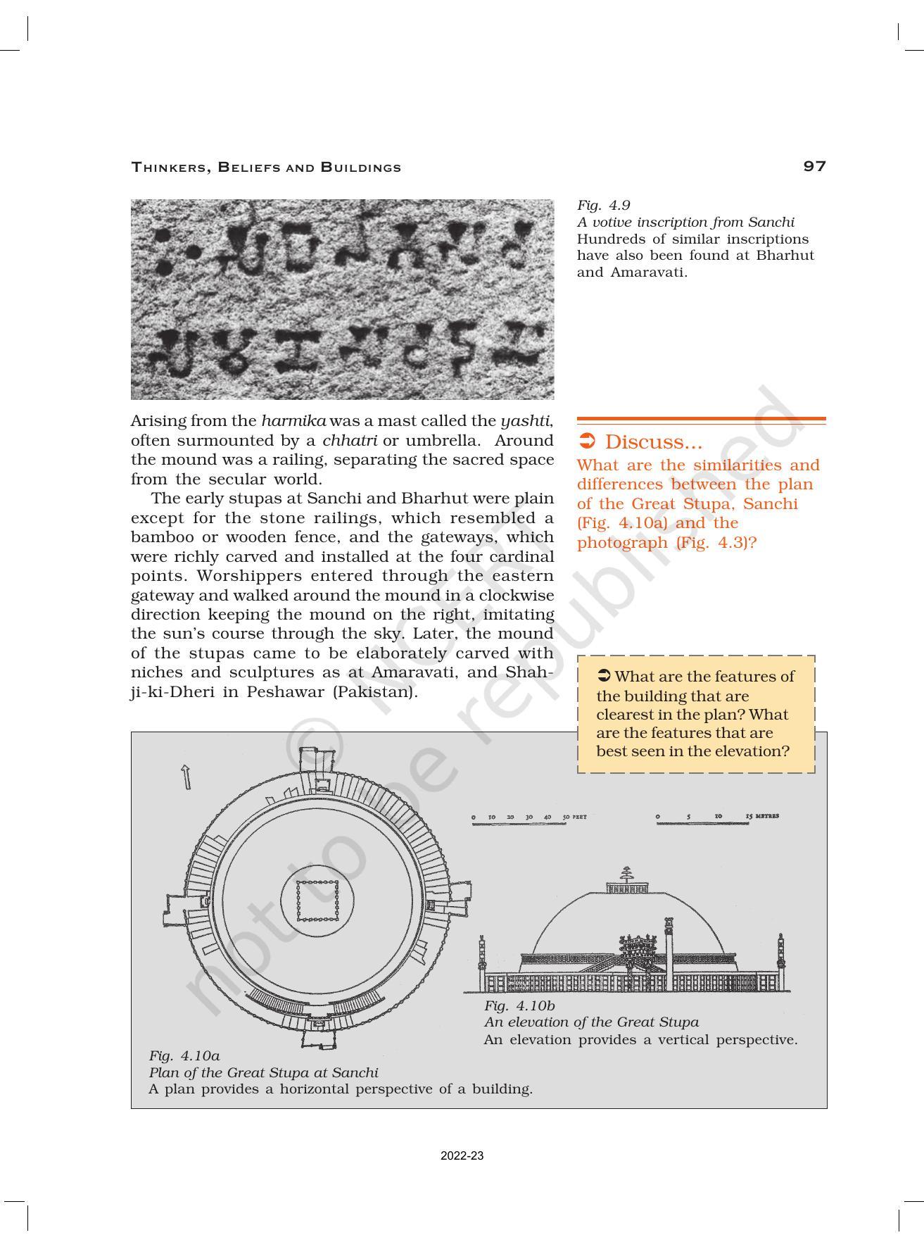NCERT Book for Class 12 History (Part-1) Chapter 4 Thinkers, Beliefs, and Buildings - Page 16