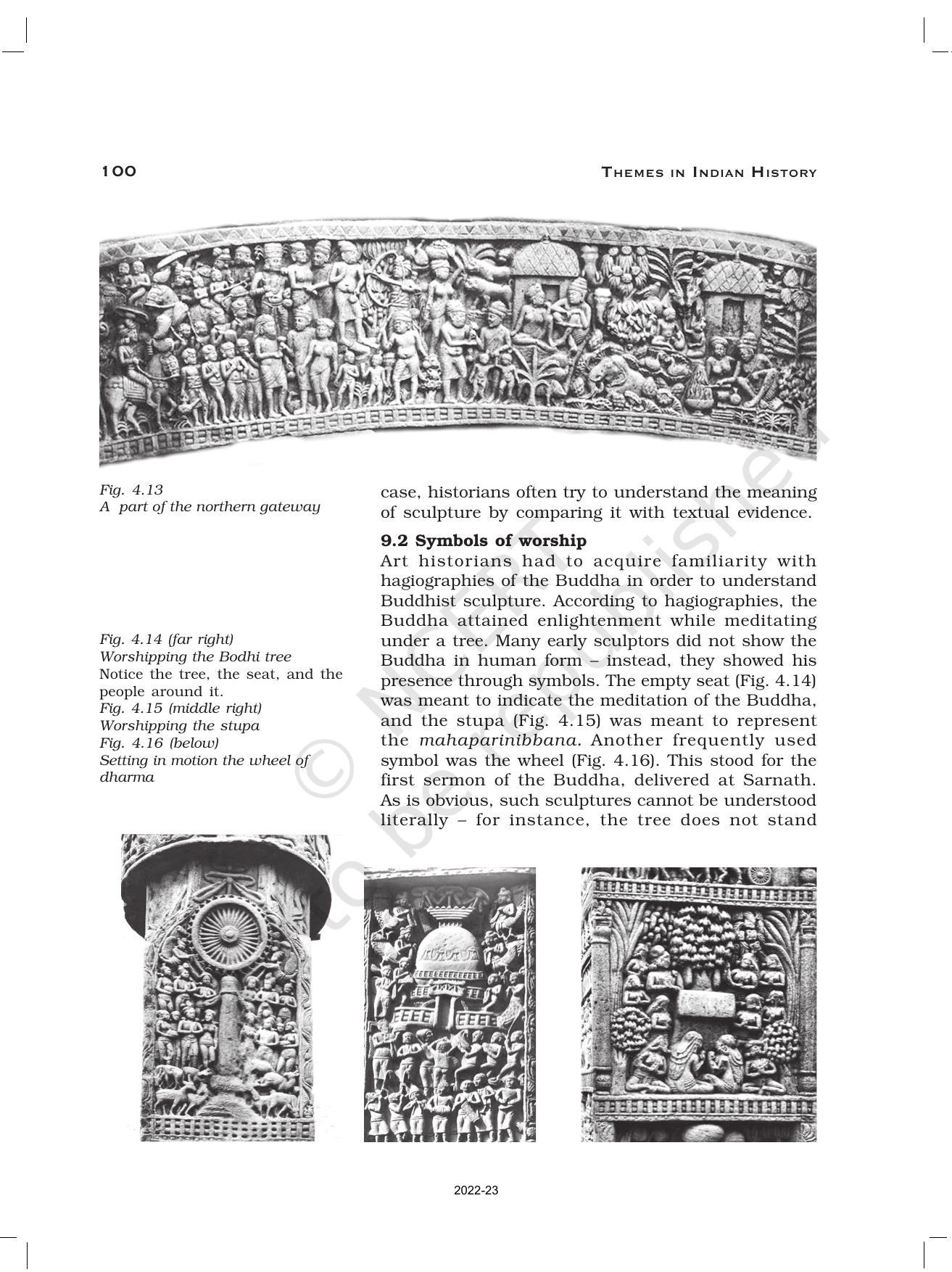 NCERT Book for Class 12 History (Part-1) Chapter 4 Thinkers, Beliefs, and Buildings - Page 19