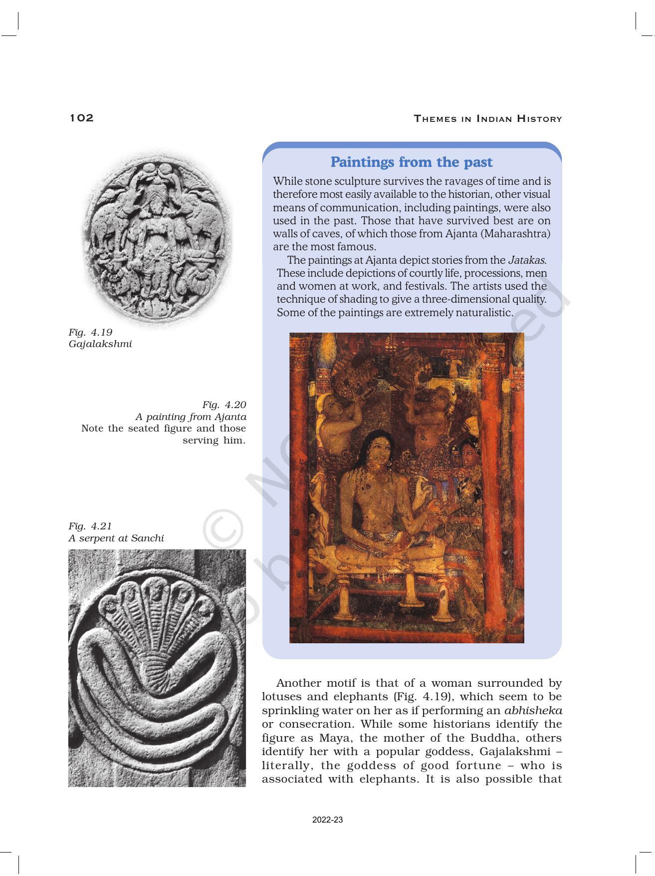 NCERT Book for Class 12 History (Part-1) Chapter 4 Thinkers, Beliefs, and Buildings - Page 21