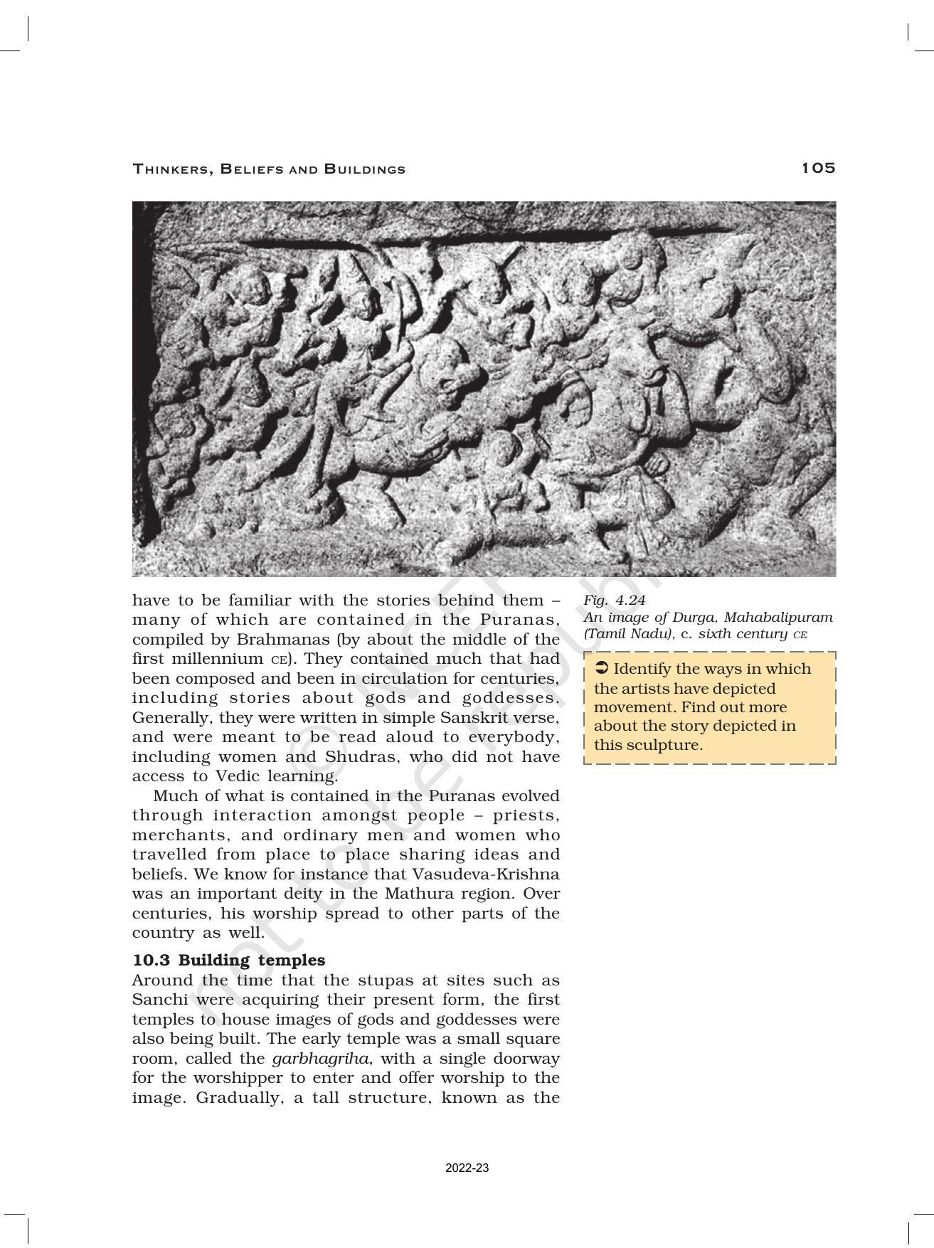 NCERT Book for Class 12 History (Part-1) Chapter 4 Thinkers, Beliefs, and Buildings - Page 24