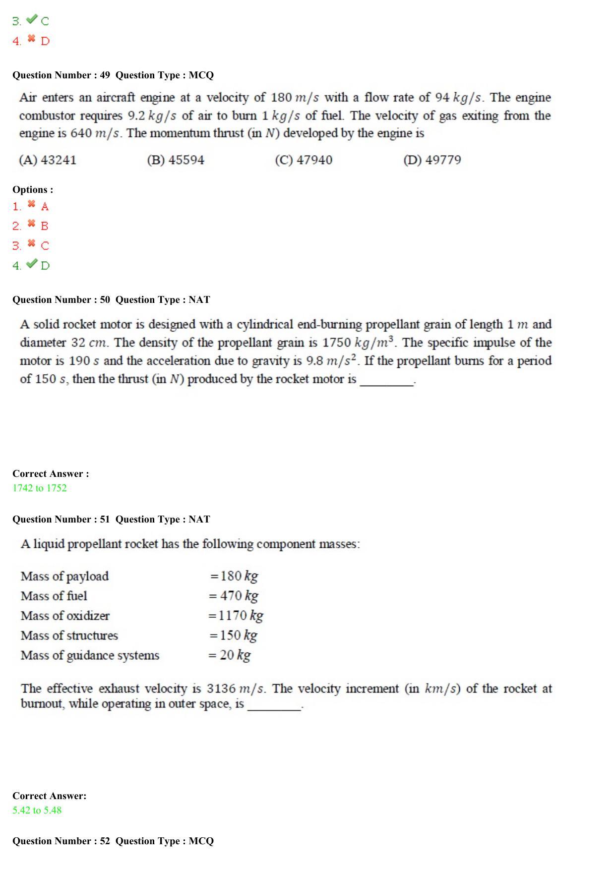 GATE 2015 Aerospace Engineering (AE) Question Paper with Answer Key - Page 16