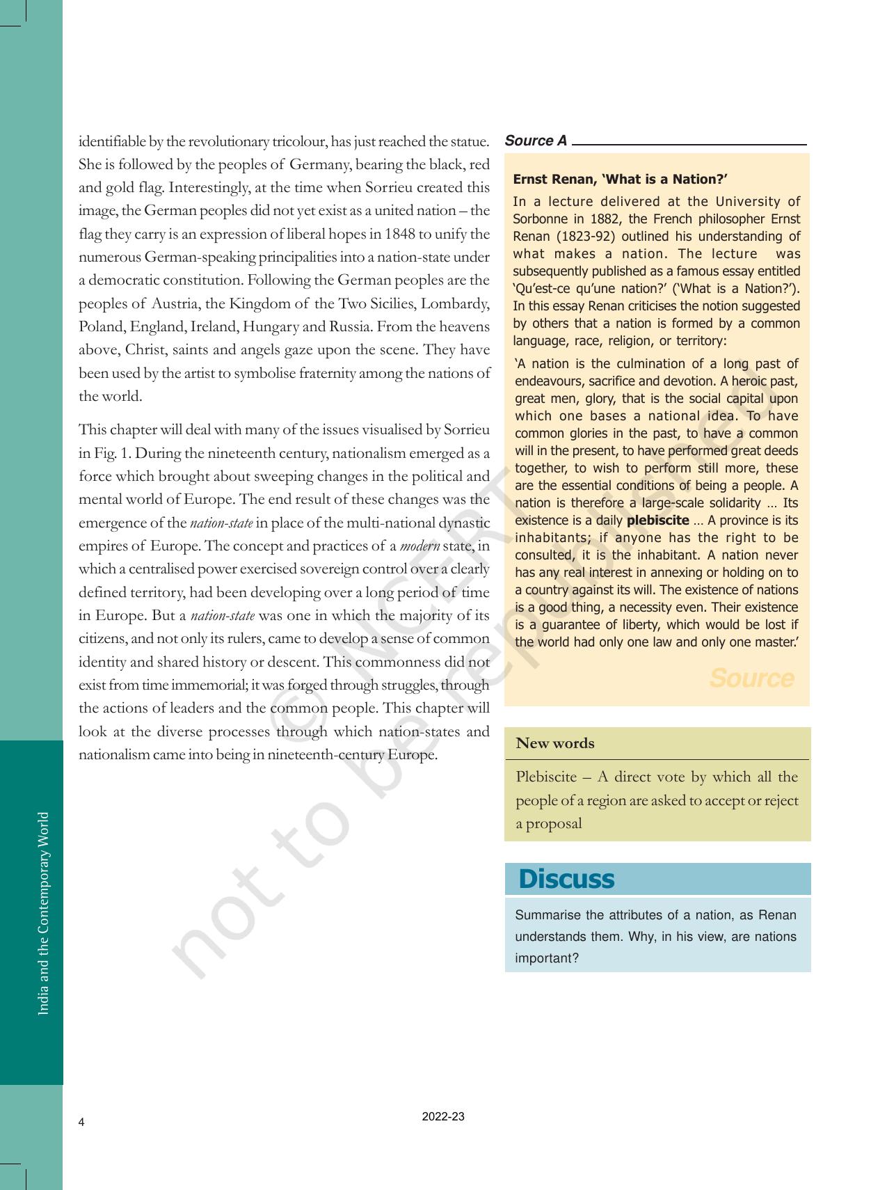 NCERT Book for Class 10 History Chapter 1 The Rise of Nationalism in Europe - Page 4