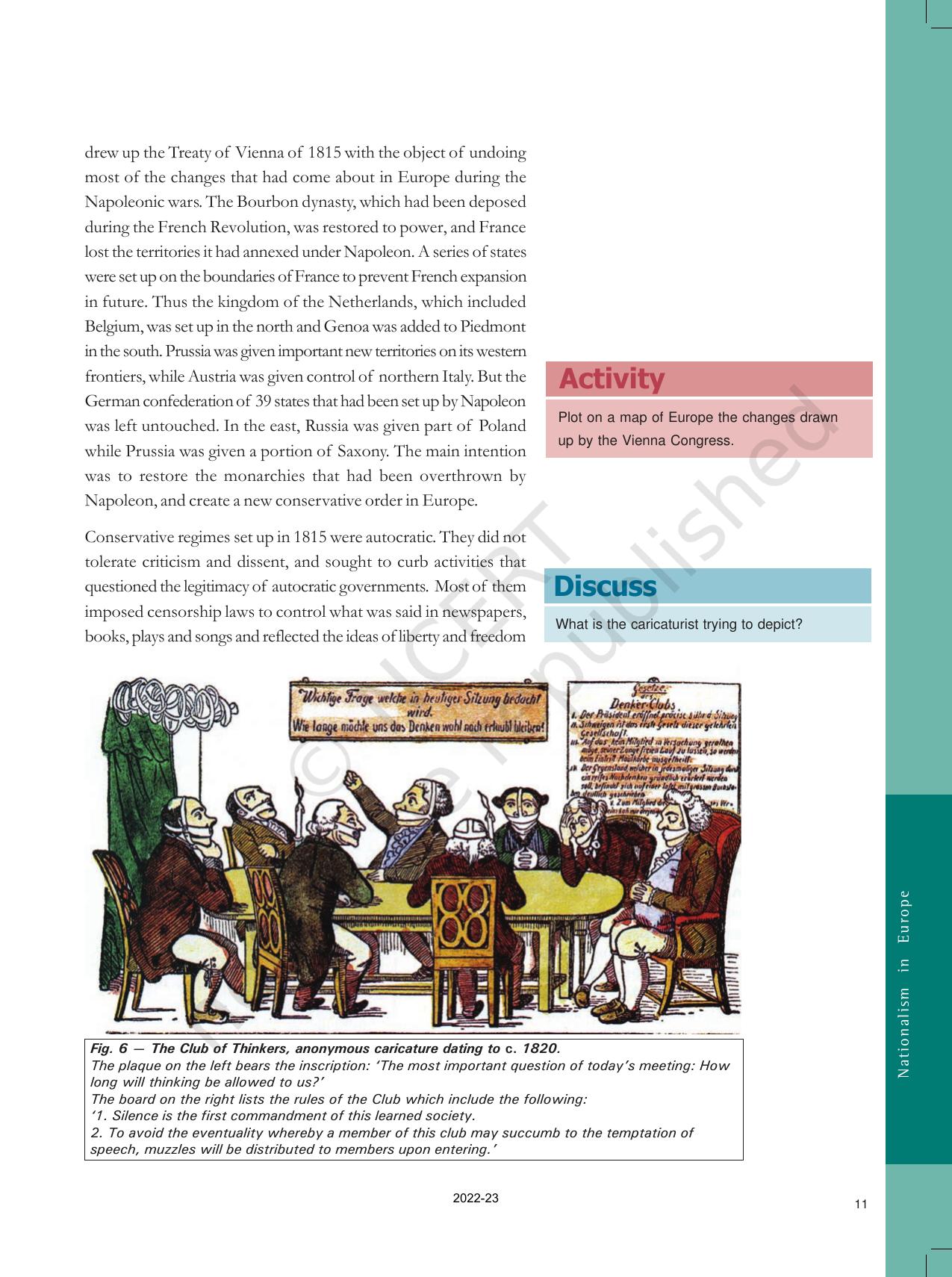 NCERT Book for Class 10 History Chapter 1 The Rise of Nationalism in Europe - Page 11