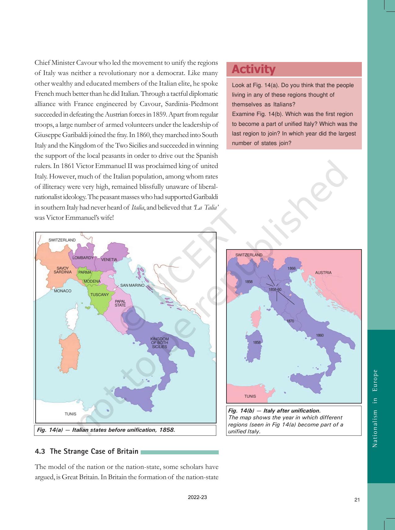 NCERT Book for Class 10 History Chapter 1 The Rise of Nationalism in Europe - Page 21