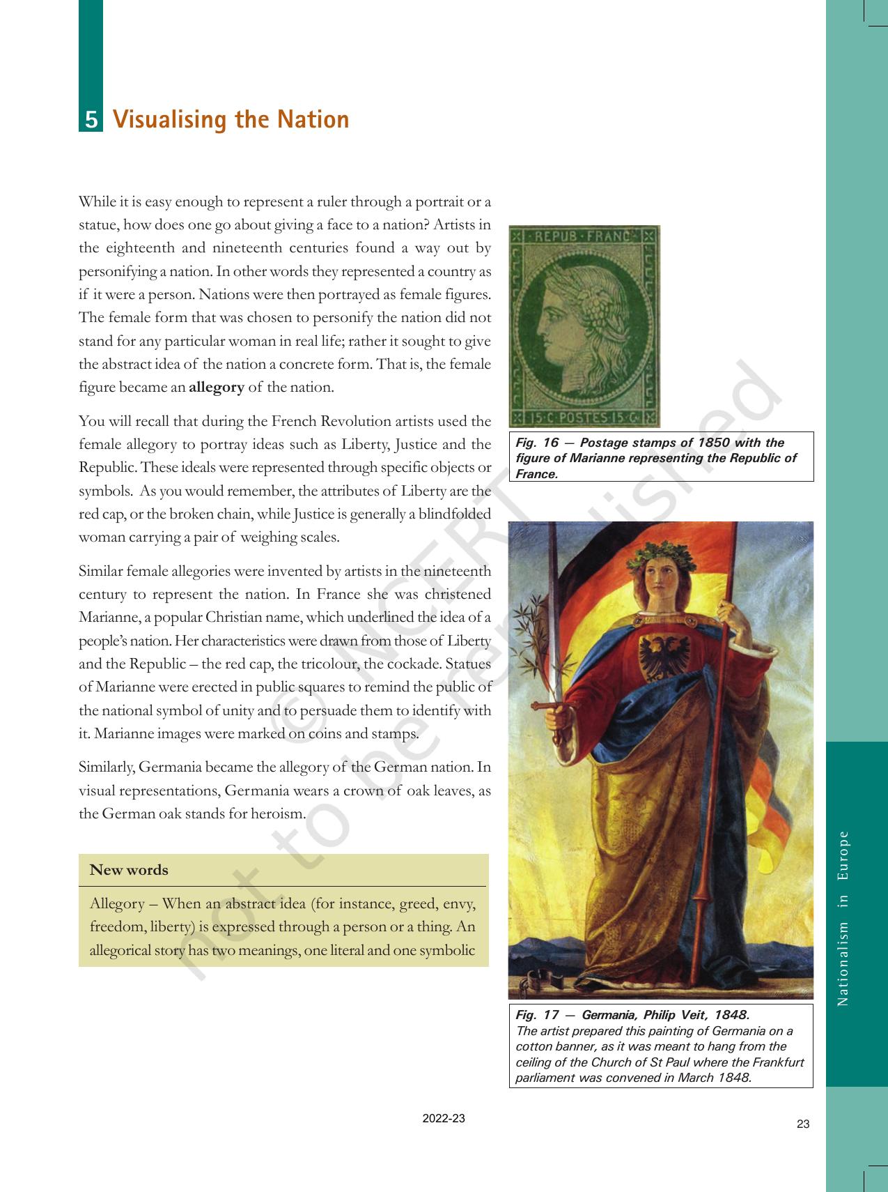 NCERT Book for Class 10 History Chapter 1 The Rise of Nationalism in Europe - Page 23