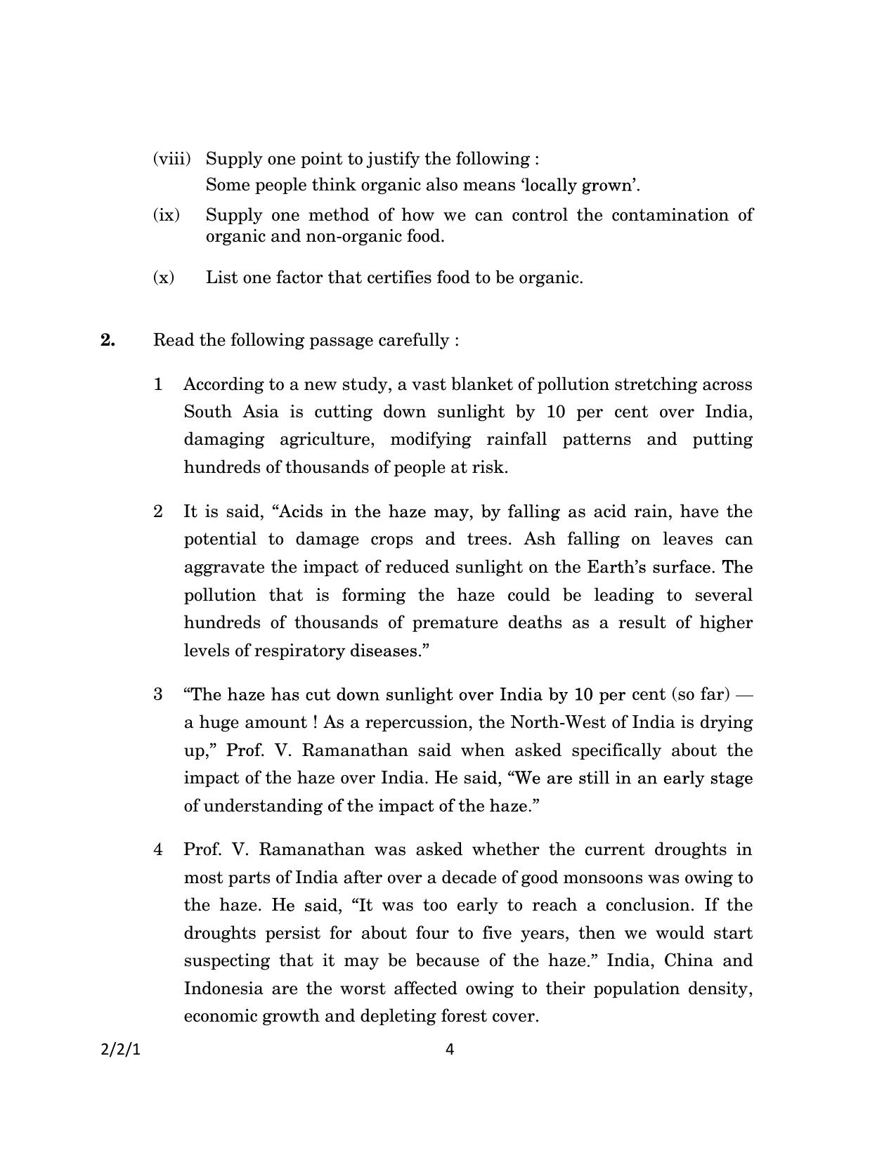 CBSE Class 10 2-2-1_English Language And Literature 2023 Question Paper - Page 4