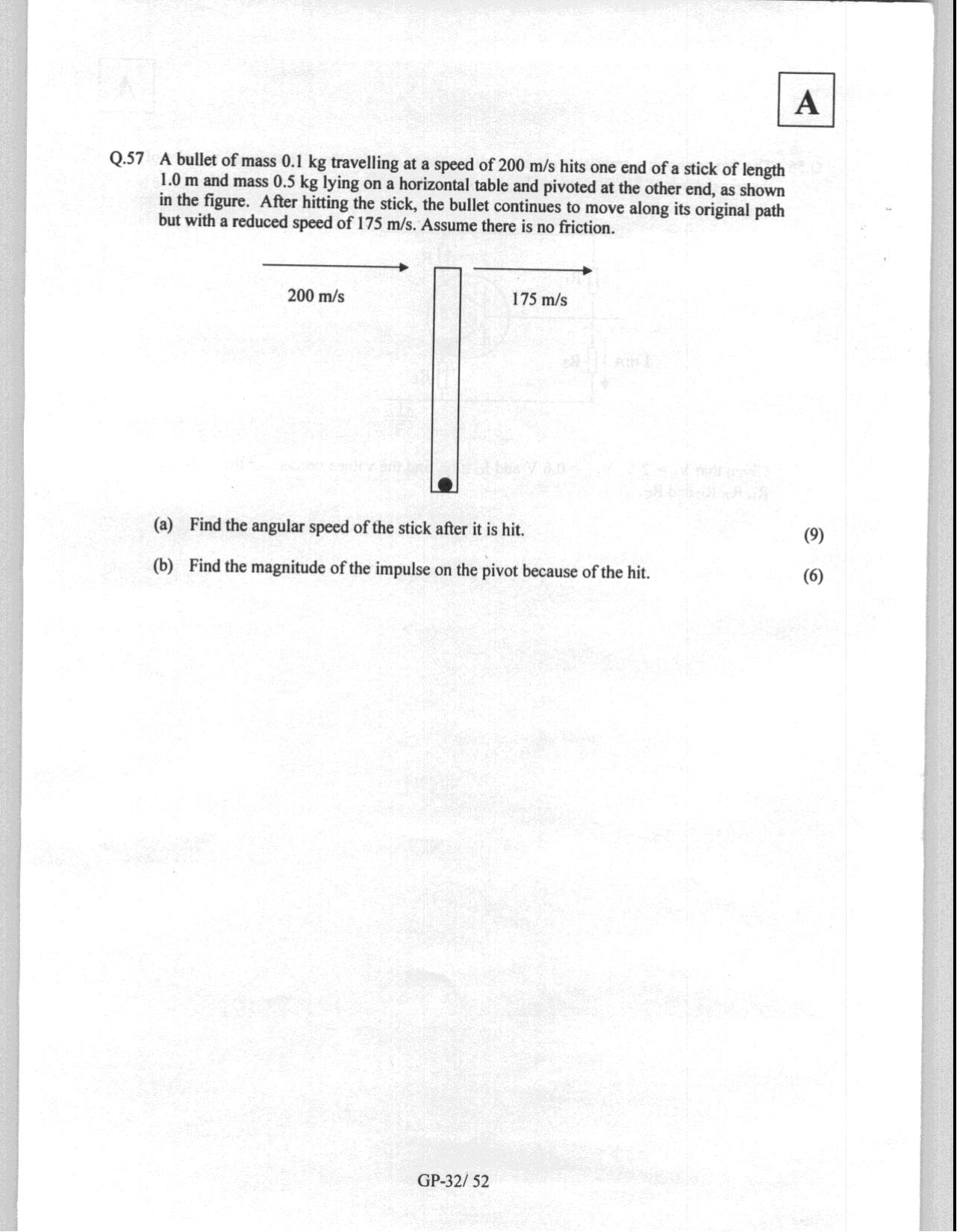 JAM 2008: GP Question Paper - Page 34
