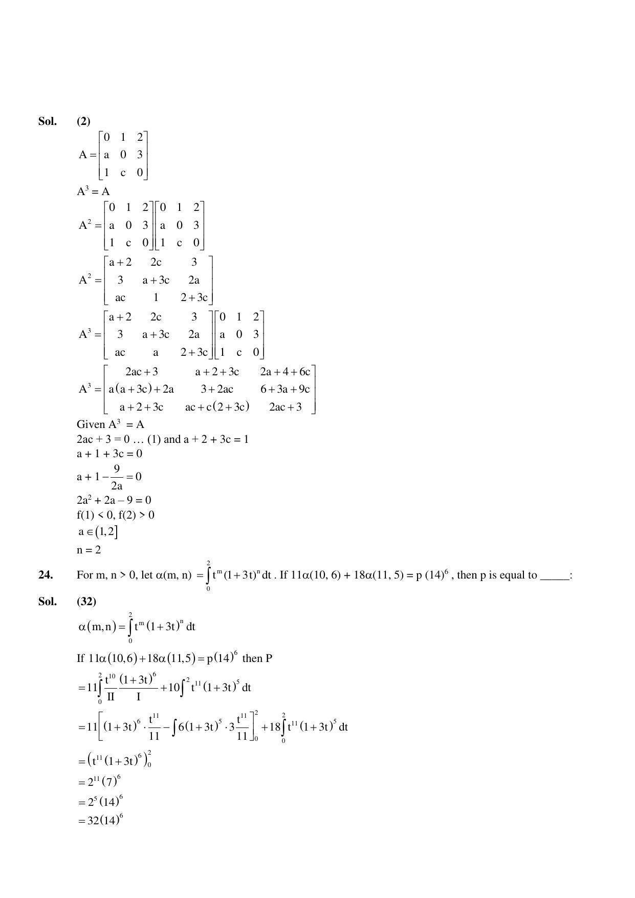 JEE Mains 2023: 11th April 2023 Shift-1 (Morning) Question Paper With Solution (April, Session-2)) - Page 14