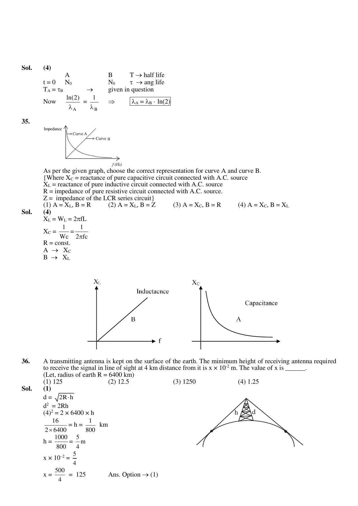 JEE Mains 2023: 11th April 2023 Shift-1 (Morning) Question Paper With Solution (April, Session-2)) - Page 19