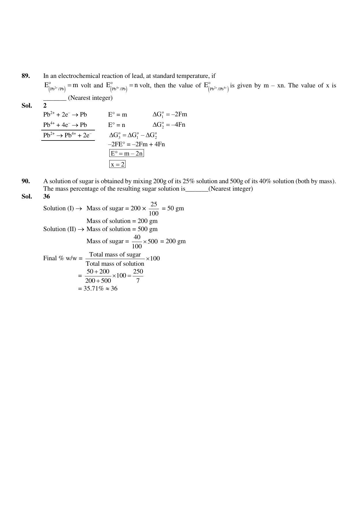JEE Mains 2023: 11th April 2023 Shift-1 (Morning) Question Paper With Solution (April, Session-2)) - Page 40