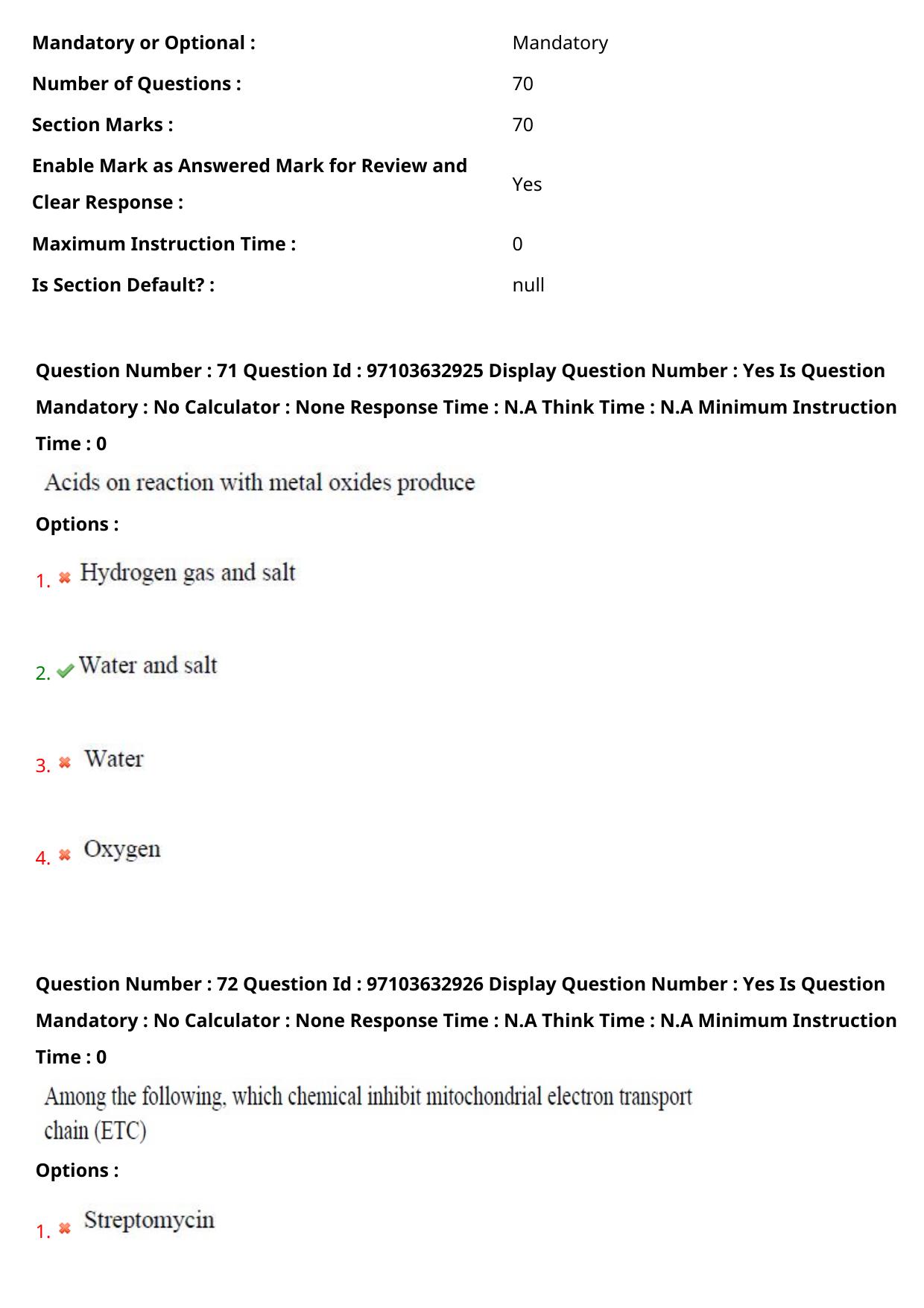 AP RCET 2024 Applied Life Sciences Question Paper (03-05-2024 (Friday) Session-II) - Page 43