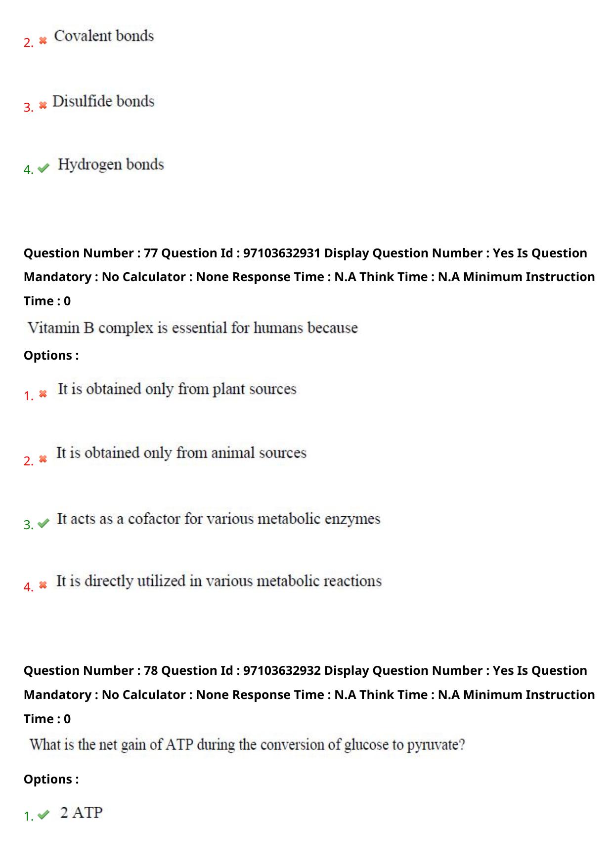 AP RCET 2024 Applied Life Sciences Question Paper (03-05-2024 (Friday) Session-II) - Page 46
