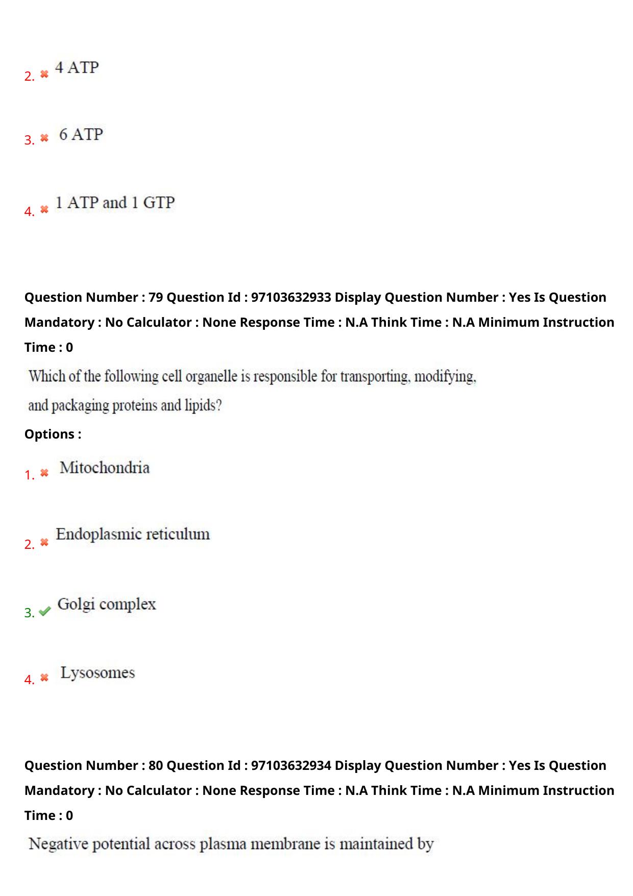 AP RCET 2024 Applied Life Sciences Question Paper (03-05-2024 (Friday) Session-II) - Page 47