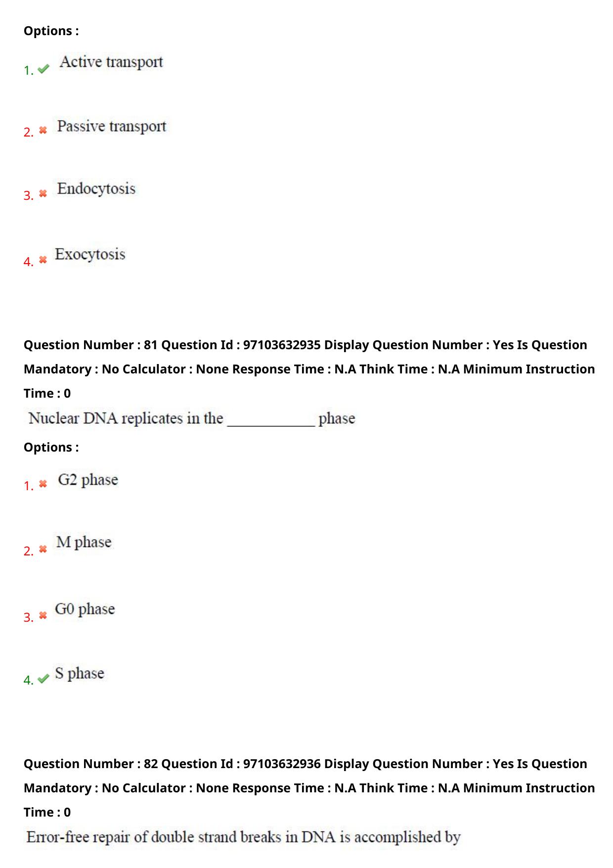 AP RCET 2024 Applied Life Sciences Question Paper (03-05-2024 (Friday) Session-II) - Page 48