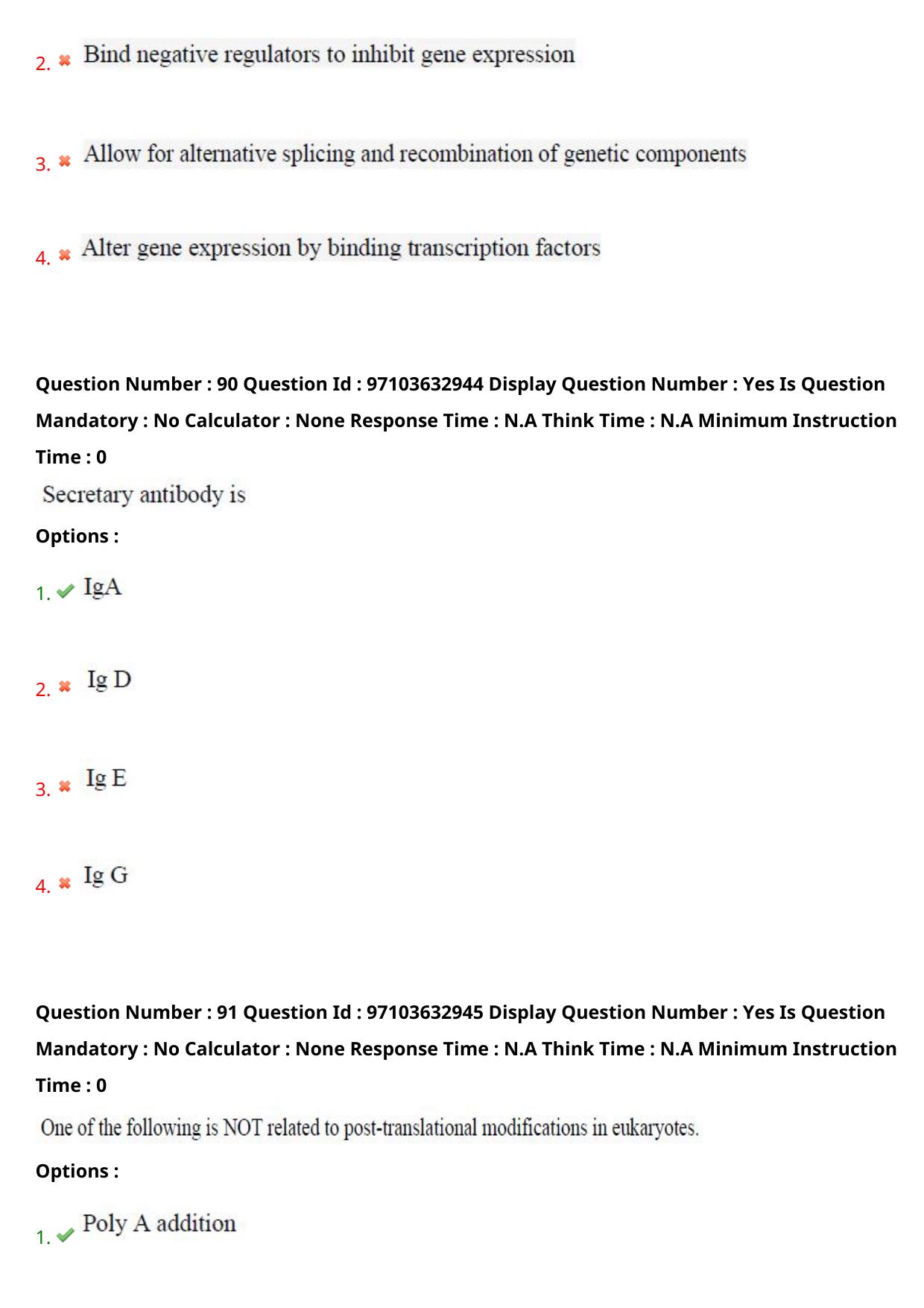 AP RCET 2024 Applied Life Sciences Question Paper (03-05-2024 (Friday) Session-II) - Page 53