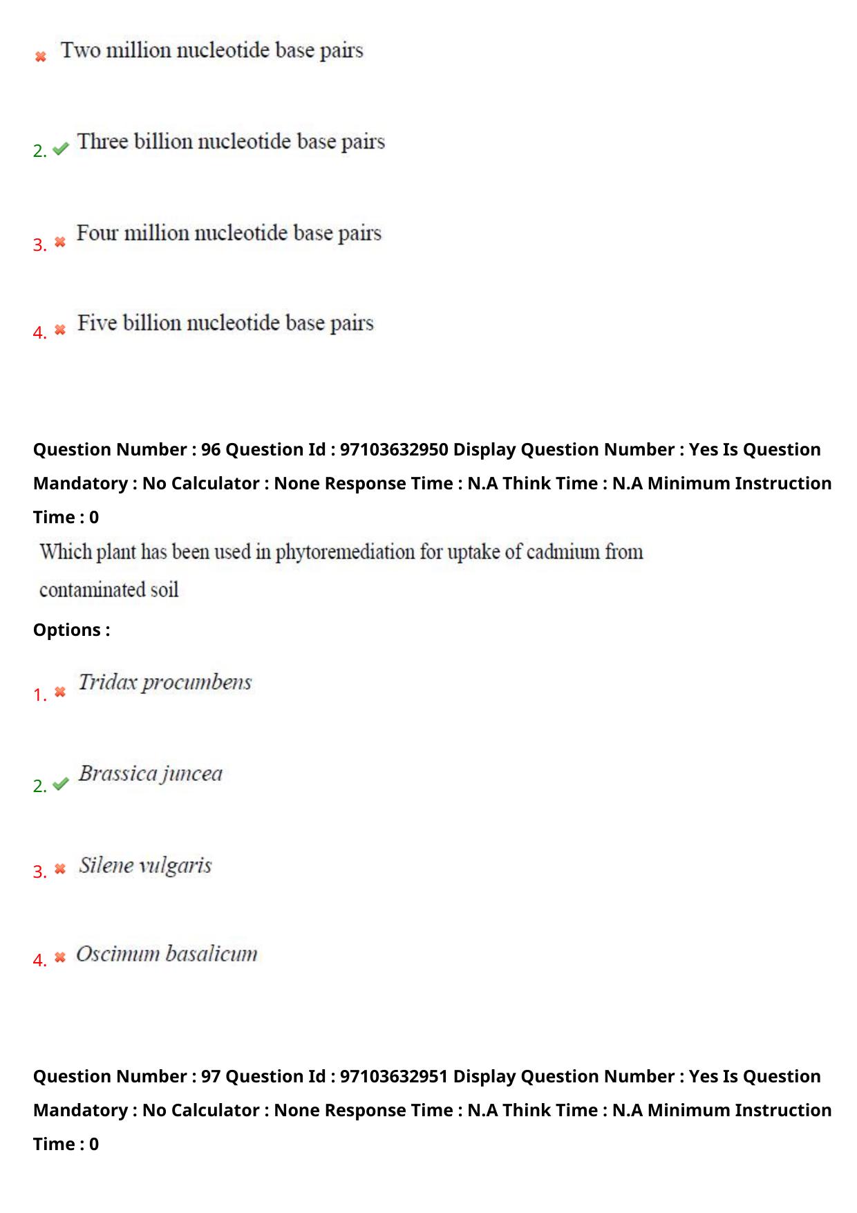 AP RCET 2024 Applied Life Sciences Question Paper (03-05-2024 (Friday) Session-II) - Page 56