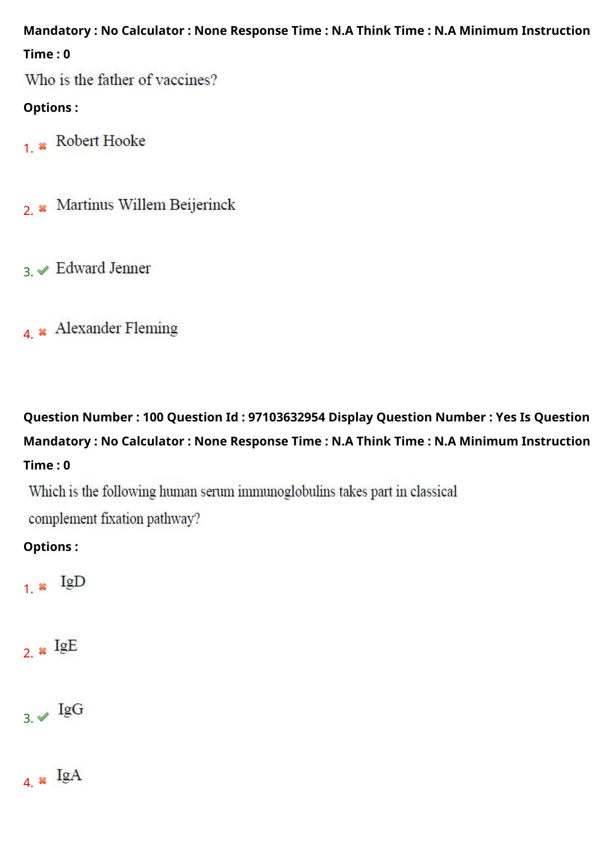 AP RCET 2024 Applied Life Sciences Question Paper (03-05-2024 (Friday) Session-II) - Page 58