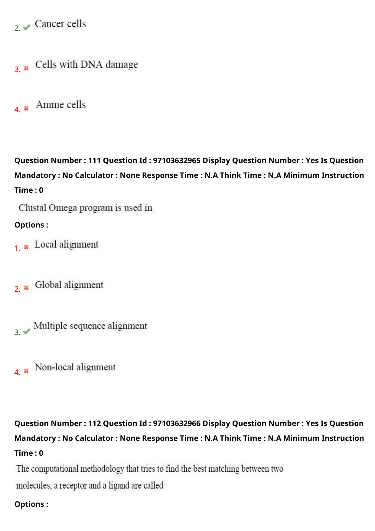 AP RCET 2024 Applied Life Sciences Question Paper (03-05-2024 (Friday) Session-II) - Page 64