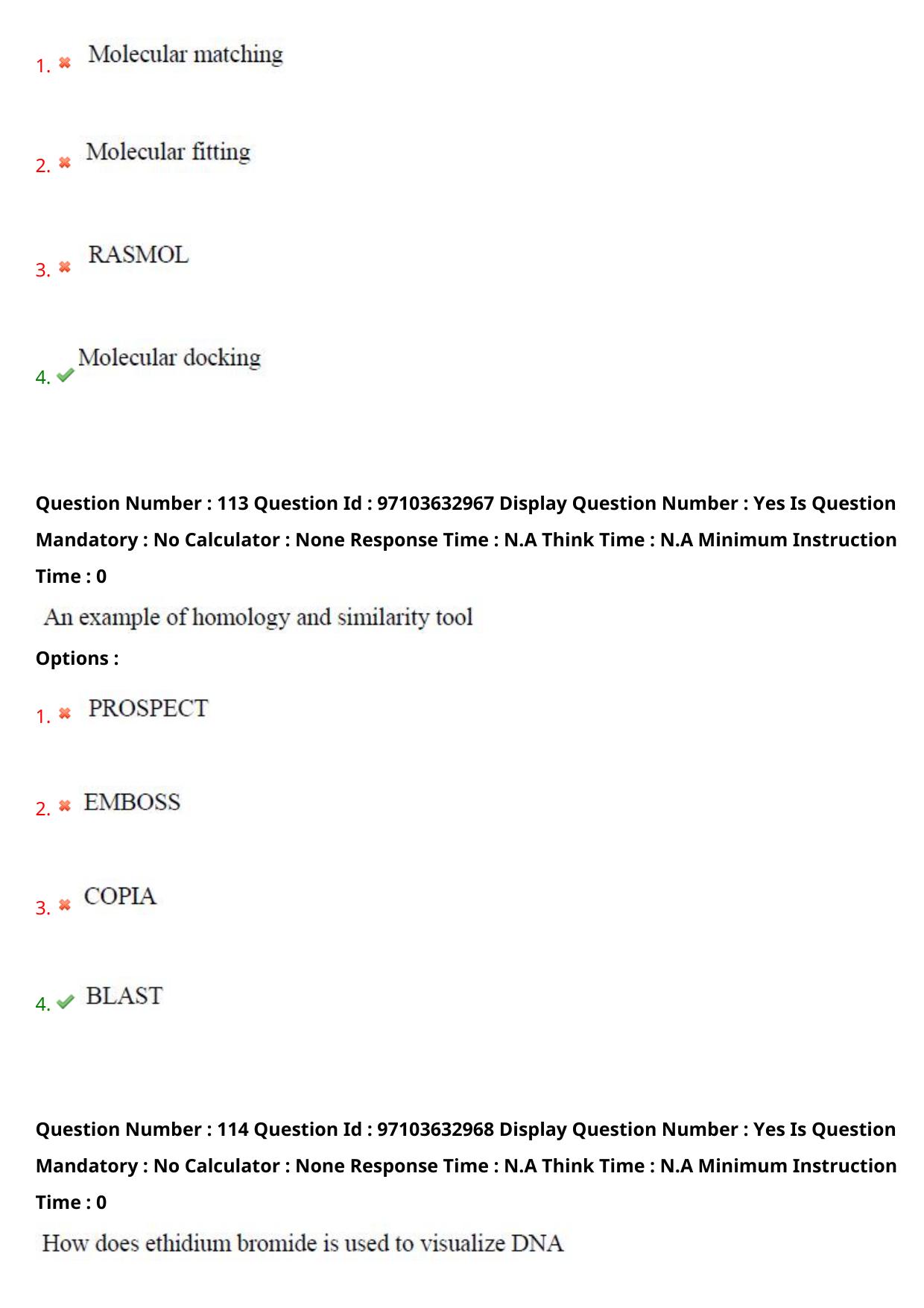 AP RCET 2024 Applied Life Sciences Question Paper (03-05-2024 (Friday) Session-II) - Page 65