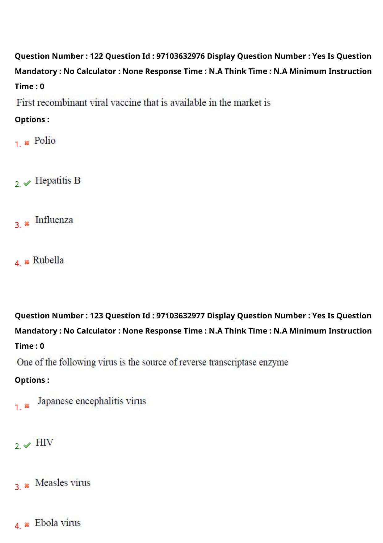 AP RCET 2024 Applied Life Sciences Question Paper (03-05-2024 (Friday) Session-II) - Page 70