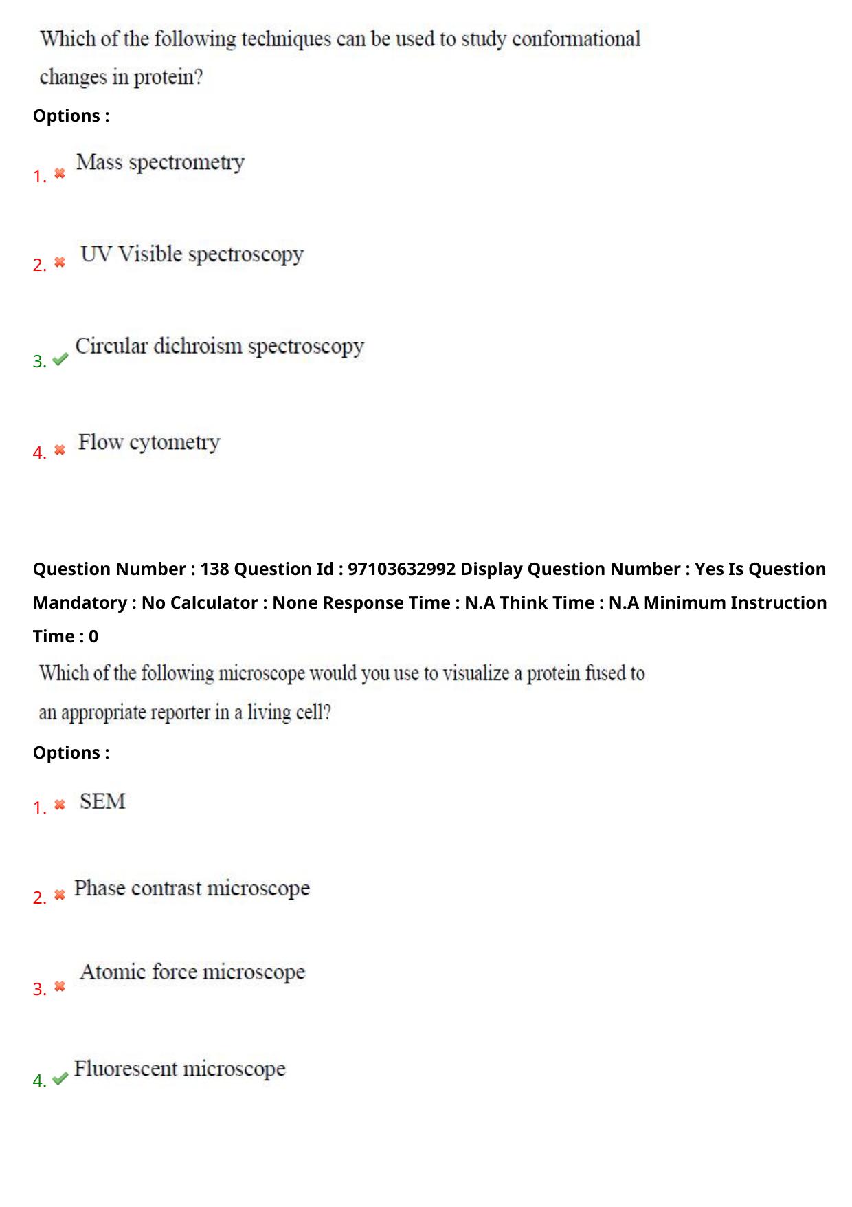 AP RCET 2024 Applied Life Sciences Question Paper (03-05-2024 (Friday) Session-II) - Page 78