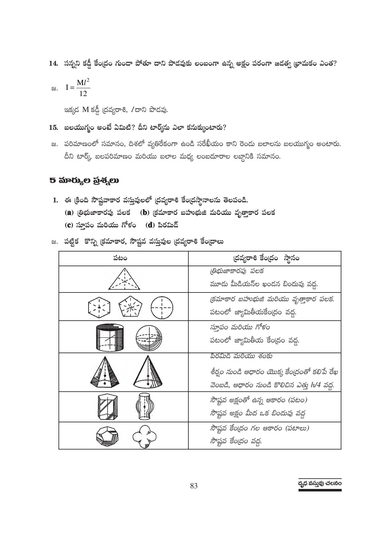 TS SCERT Inter 1st Year Physics Path 1 (Telugu Medium) Text Book - Page 89