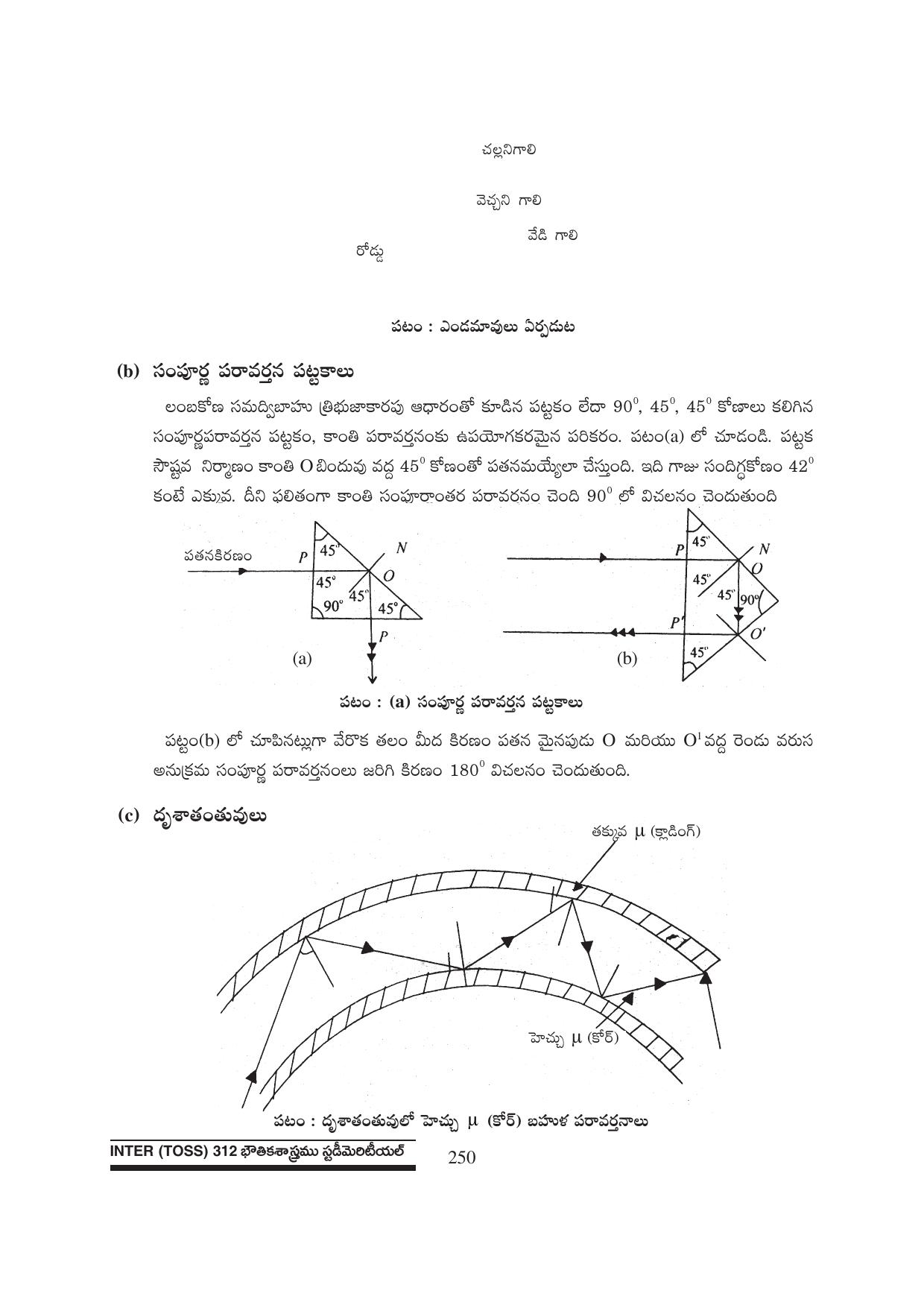 TS SCERT Inter 1st Year Physics Path 1 (Telugu Medium) Text Book - Page 256