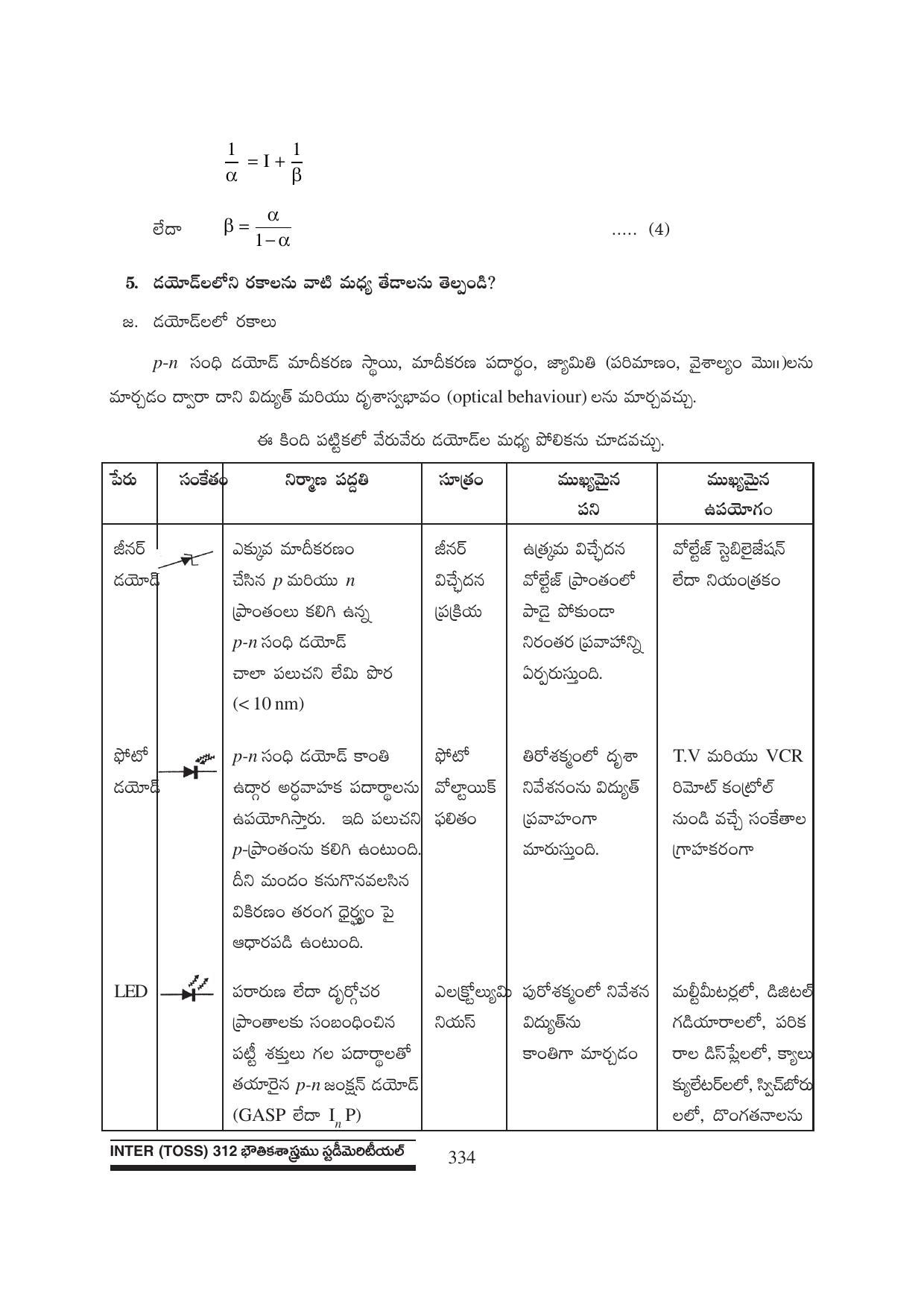 TS SCERT Inter 1st Year Physics Path 1 (Telugu Medium) Text Book - Page 340