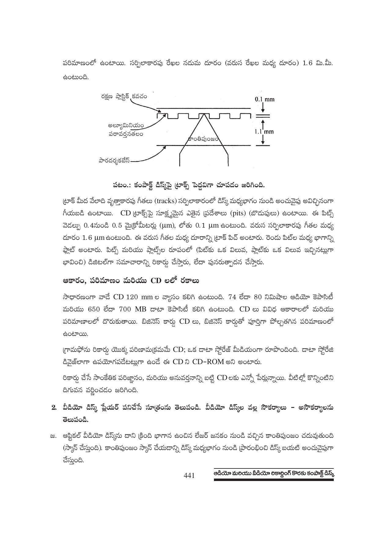 TS SCERT Inter 1st Year Physics Path 1 (Telugu Medium) Text Book - Page 447