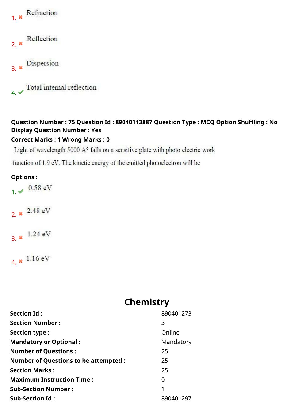 AP ECET 2025 Ceramic Technology 06th May 2025 (Shift 1) Question Paper wth Key - Page 36