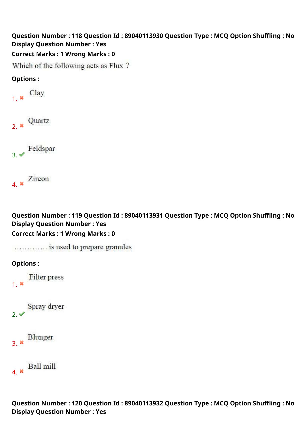 AP ECET 2025 Ceramic Technology 06th May 2025 (Shift 1) Question Paper wth Key - Page 56