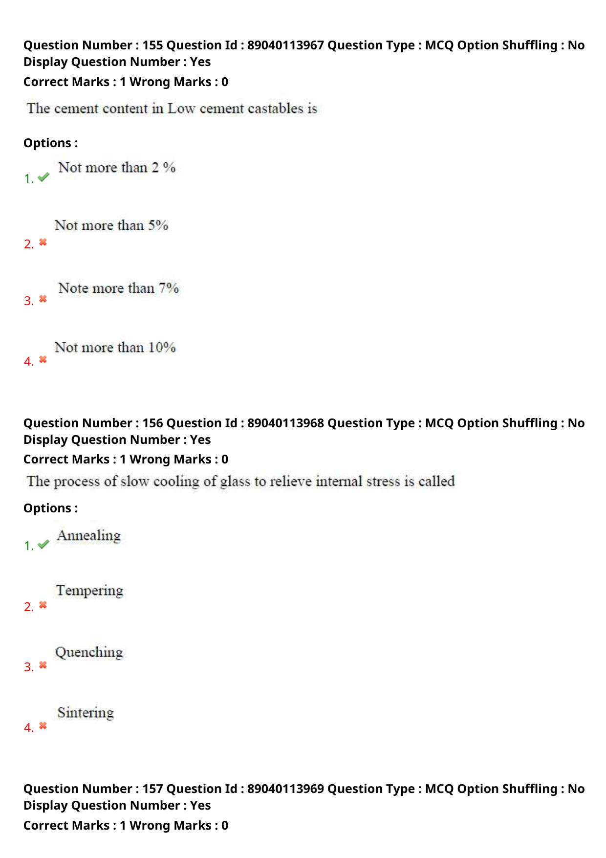 AP ECET 2025 Ceramic Technology 06th May 2025 (Shift 1) Question Paper wth Key - Page 73